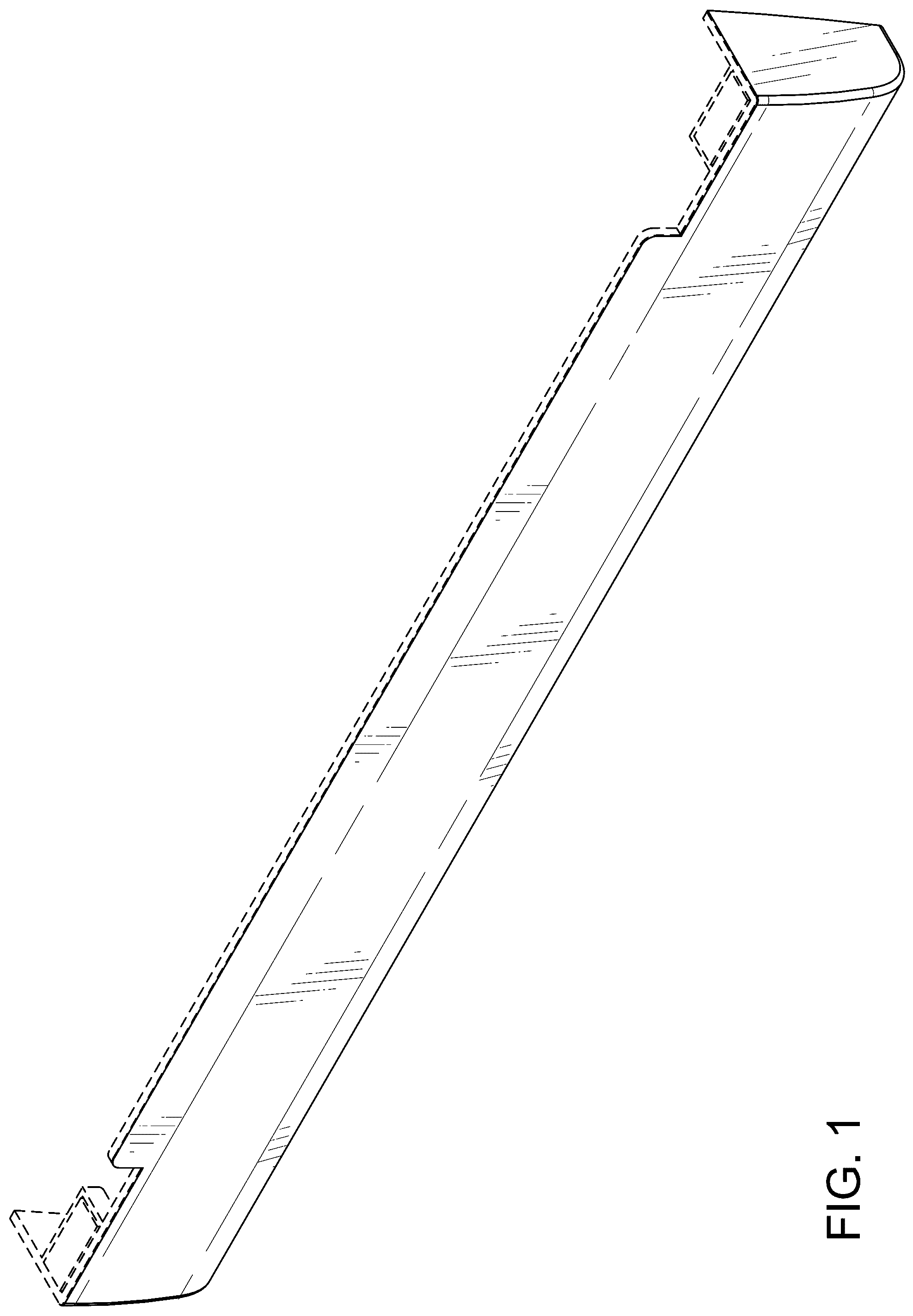 Patent USD1123879 — Cable shroud for electronic device — Figure 1