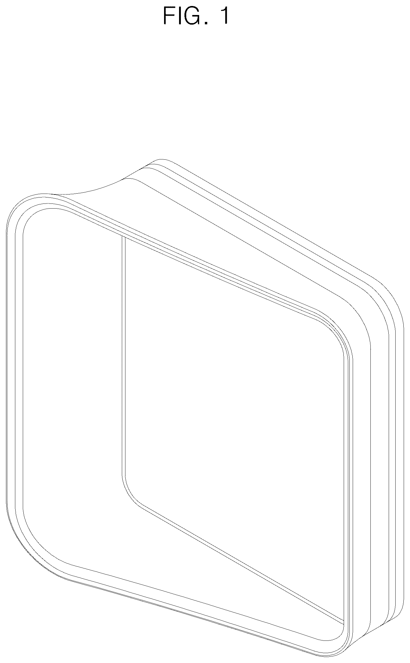 Patent USD1123896 — Speaker — Figure 1