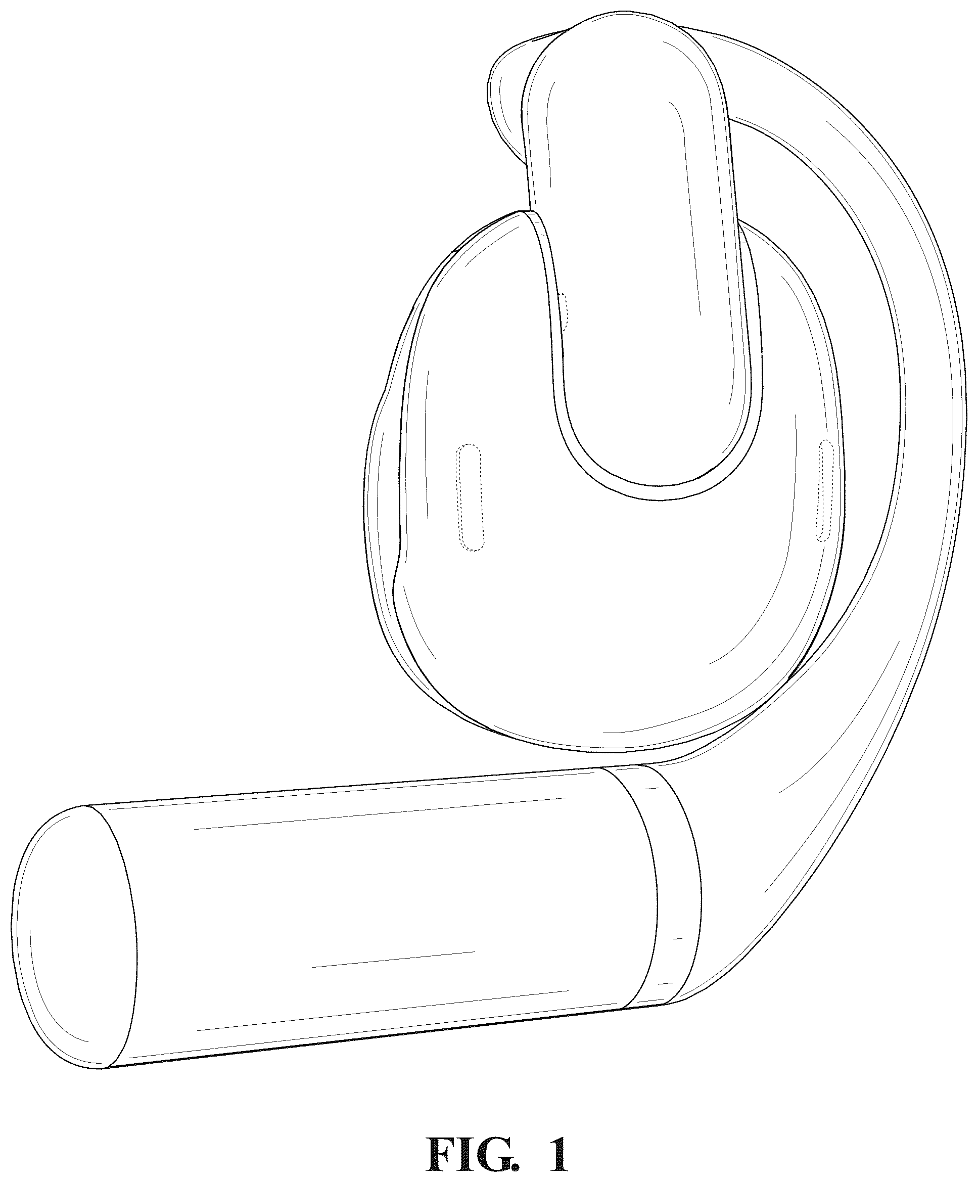 Patent USD1123897 — Headphone — Figure 1