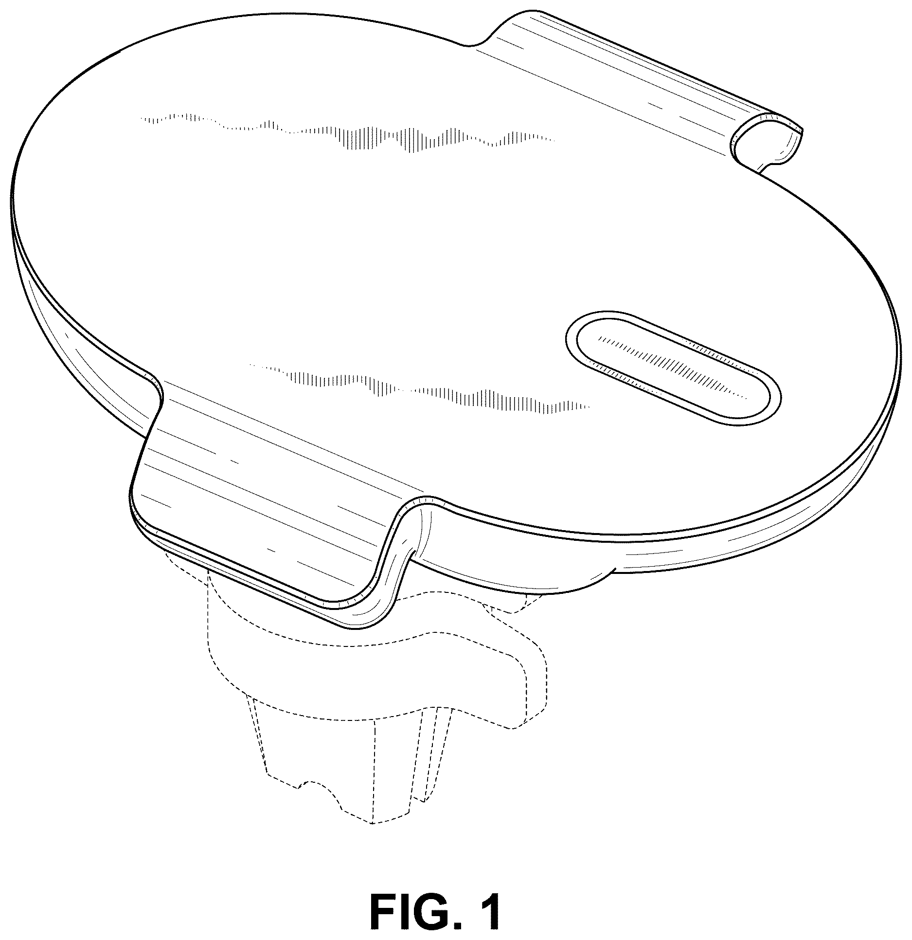 Patent USD1123913 Figure 1 – Magnetically-actuated device mount