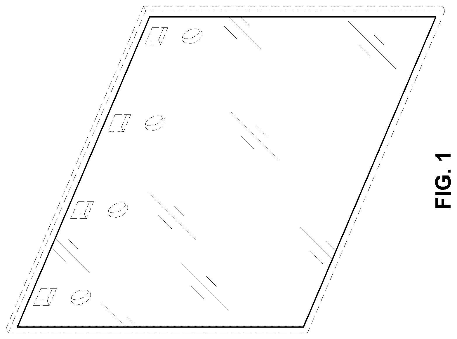 Patent USD1123921 — Electronic device — Figure 1