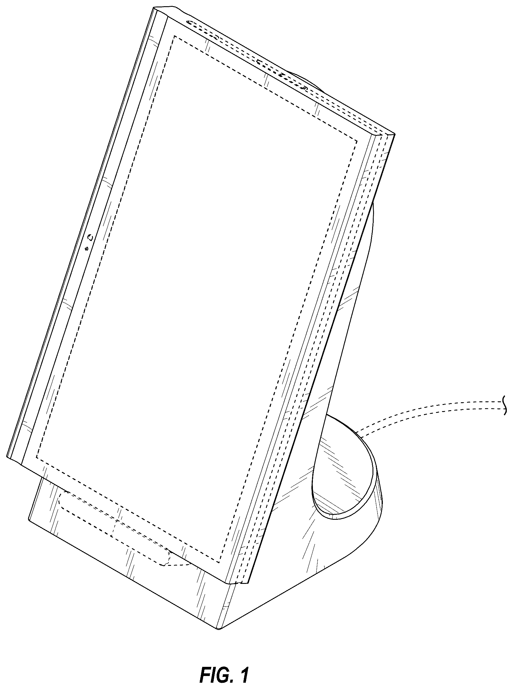 Patent USD1123924 — Computer tablet and stand — Figure 1