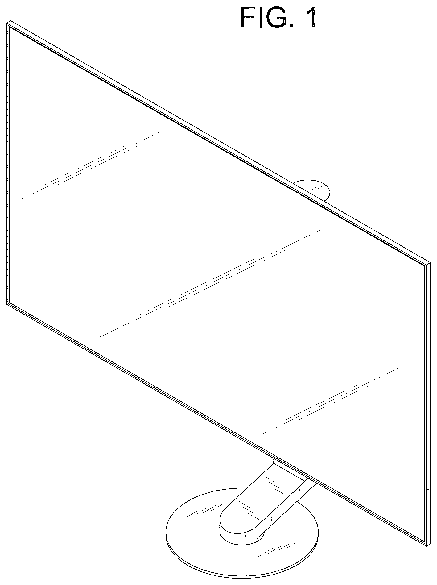 Patent USD1123932 Figure 1 – Monitor display