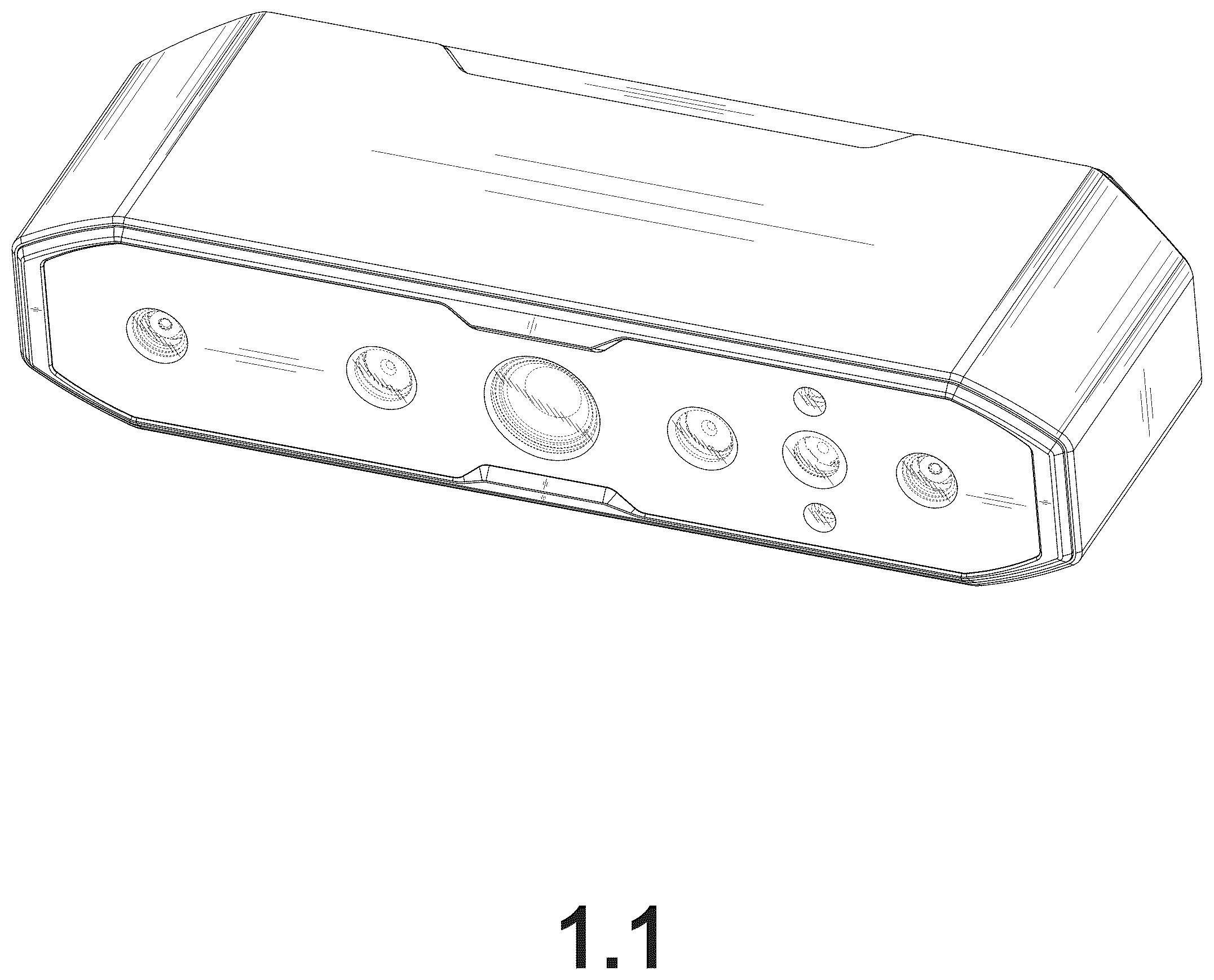 Patent USD1123937 — Data processing scanner — Figure 1