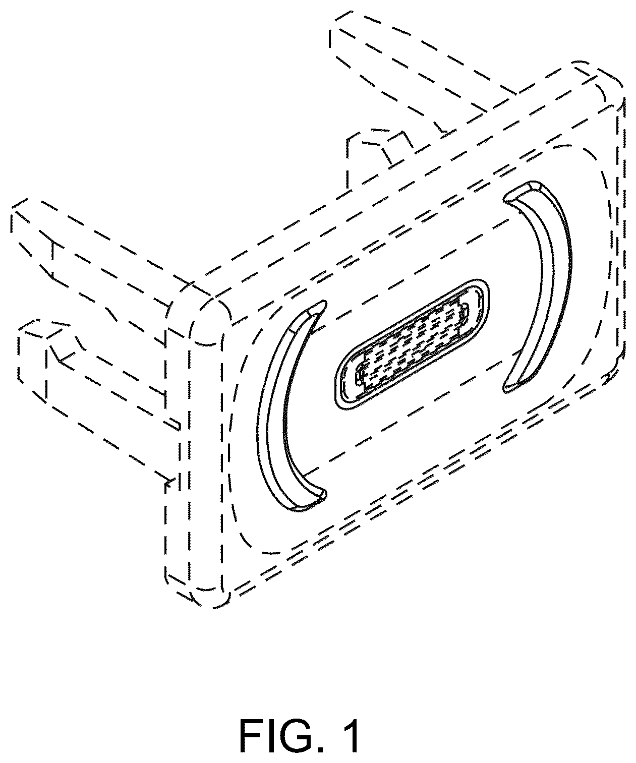 Patent USD1123938 — Connection socket for universal serial bus — Figure 1