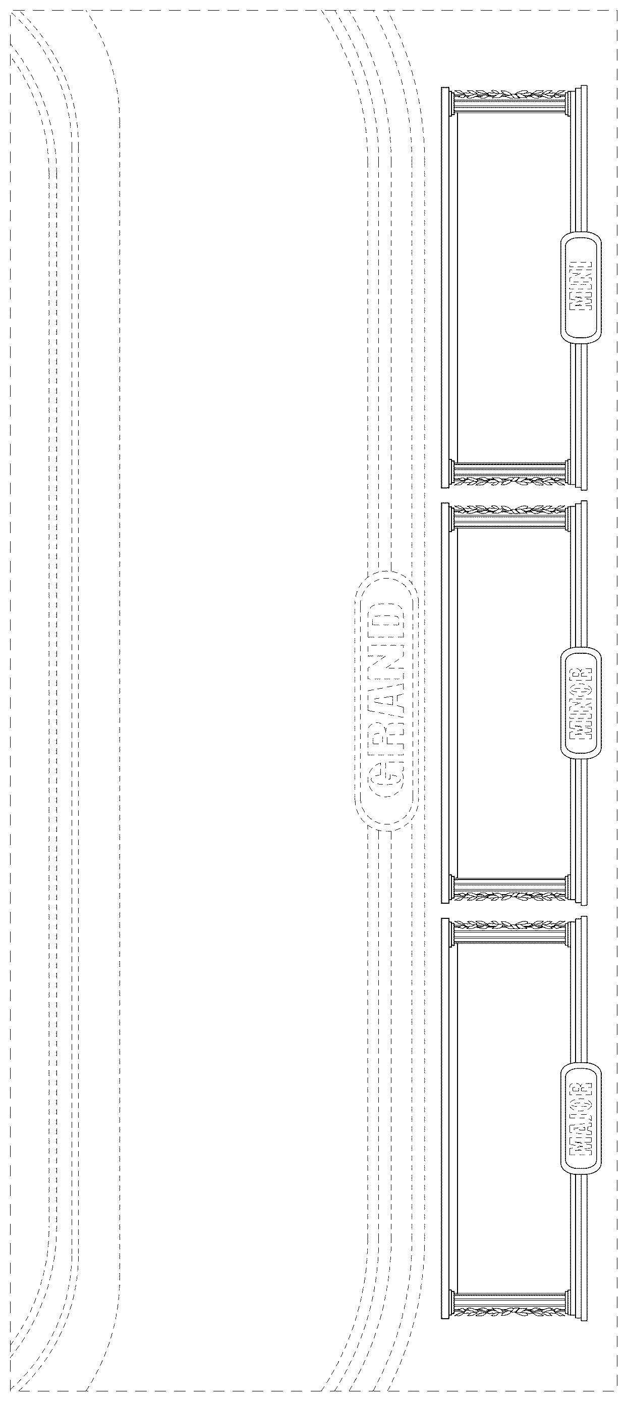Patent USD1123966 Figure 1 – Display screen or portion thereof with graphical user interface