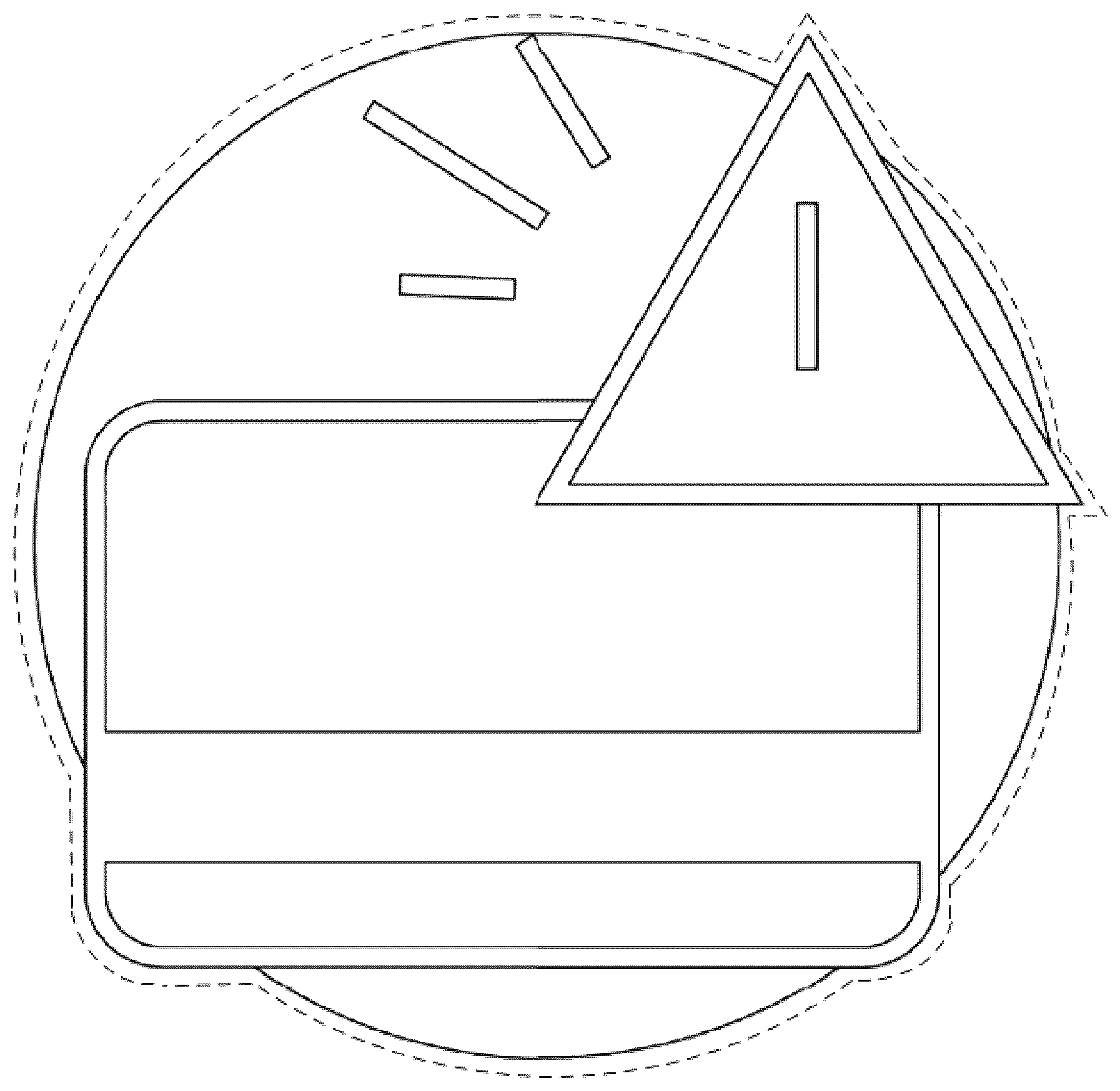 Patent USD1123971 — Display screen with graphical user interface — Figure 1