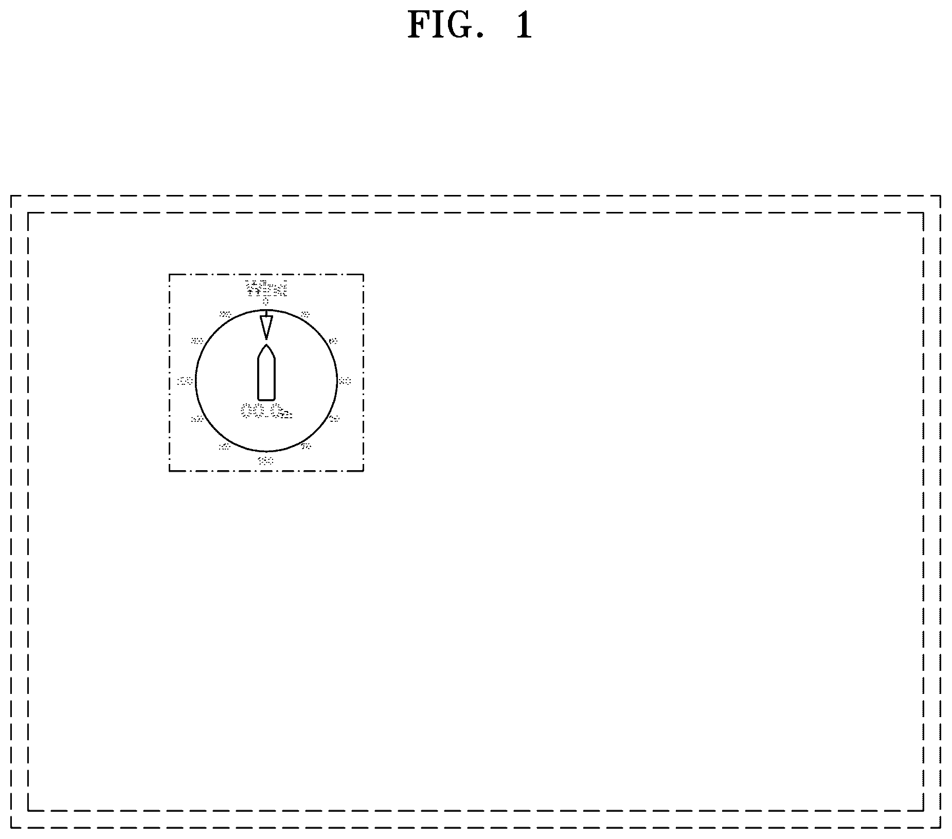 Patent USD1123972 — Display screen or portion thereof with transitional graphical user interface — Figure 1