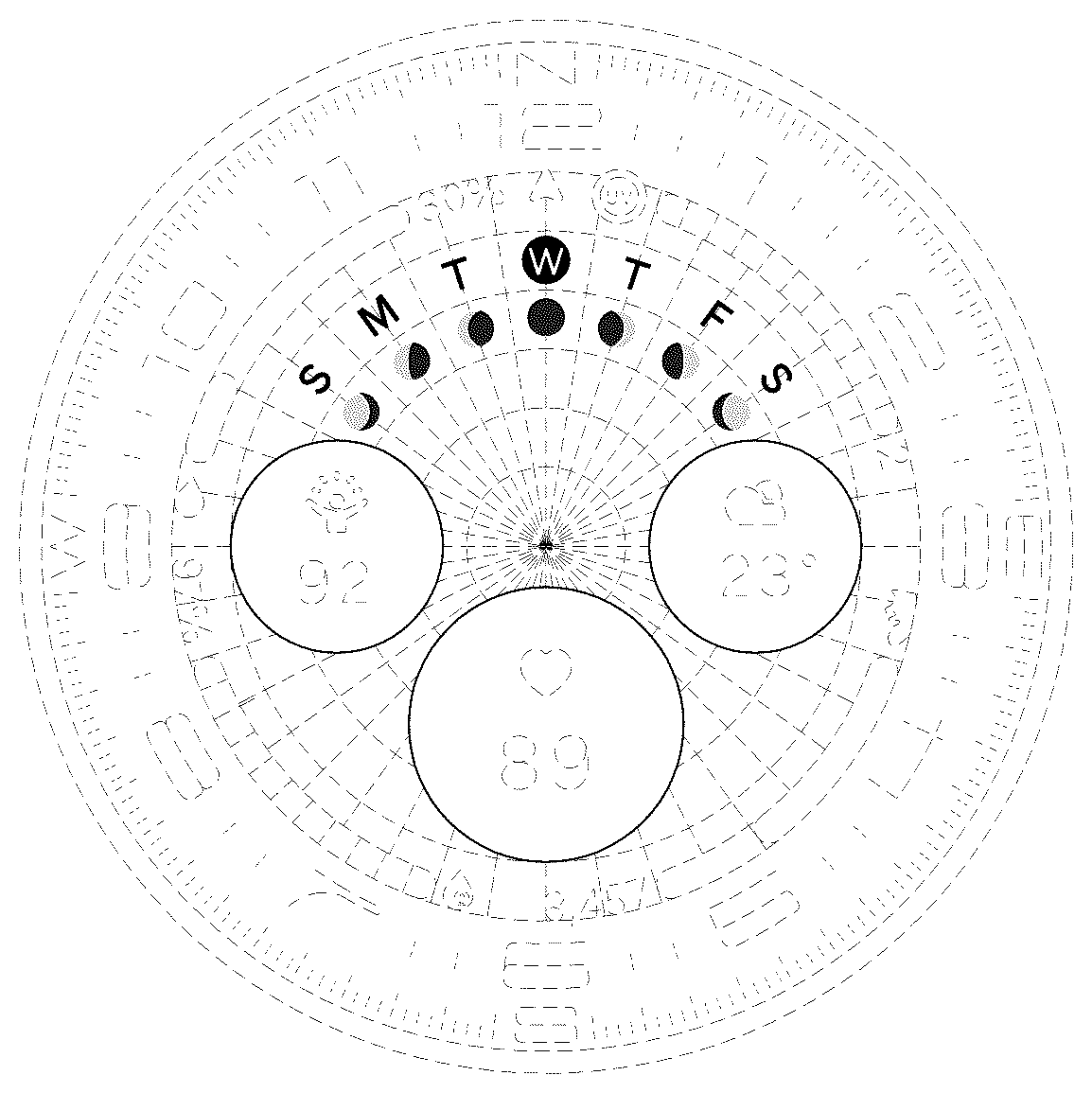 Patent USD1123978 — Display screen or portion thereof with graphical user interface — Figure 1