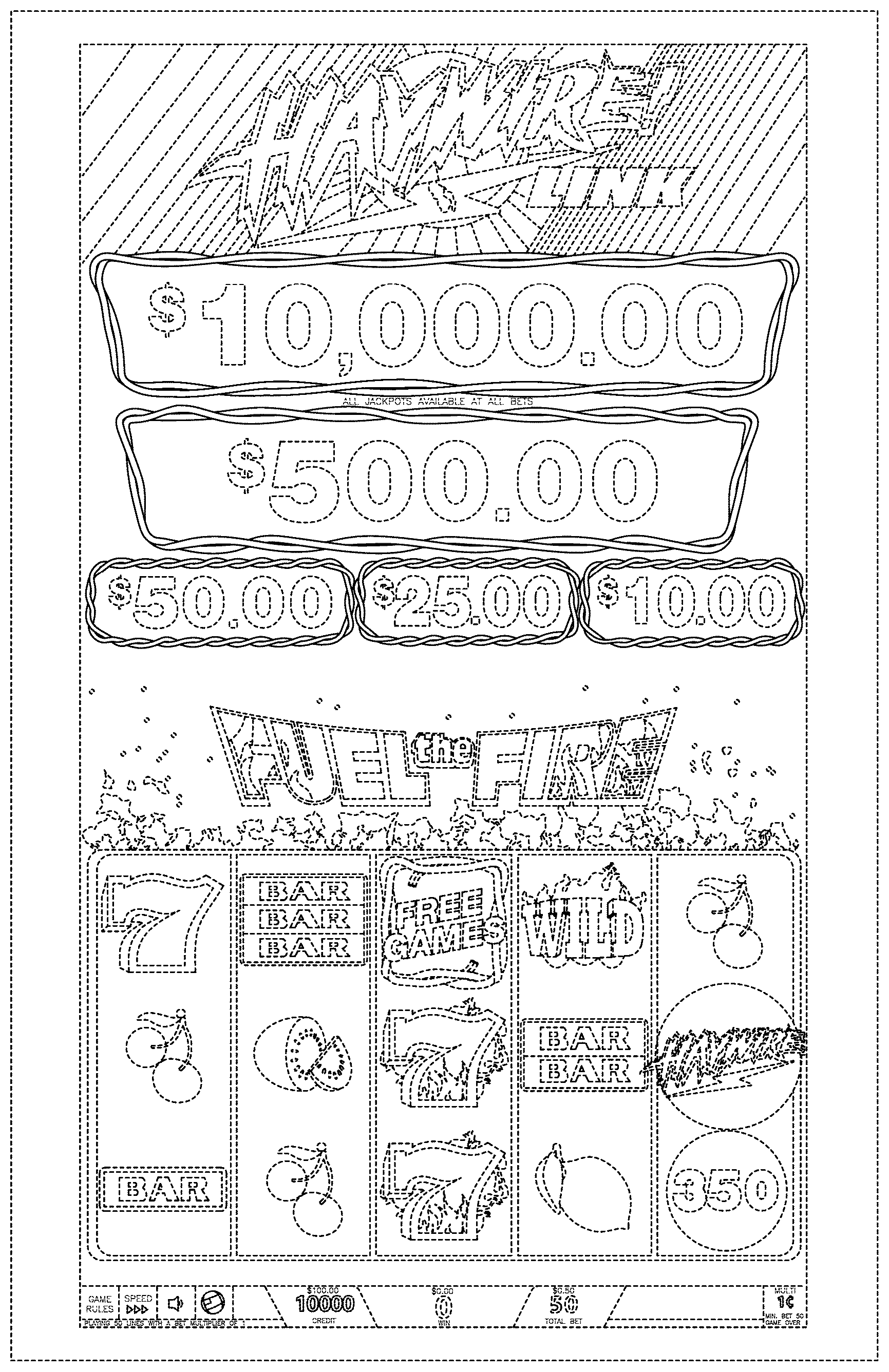 Patent USD1124001 Figure 1 – Display screen or portion thereof with a graphical user interface