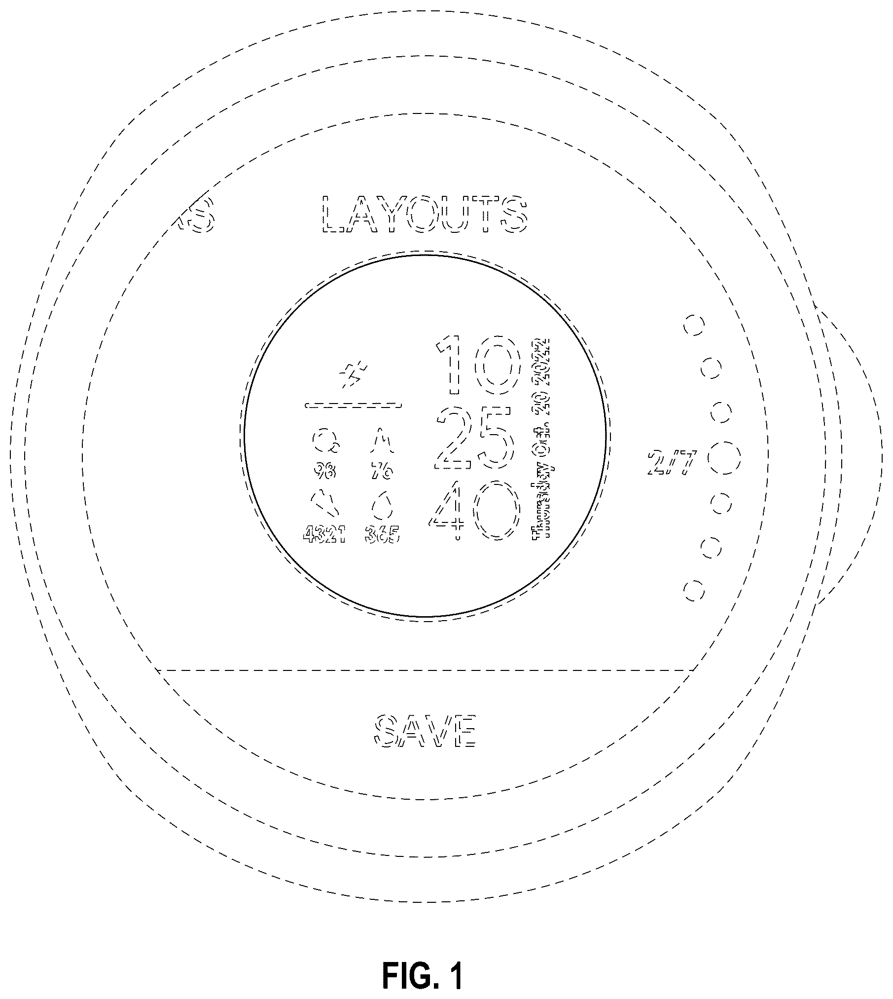 Patent USD1124017 — Display screen or portion thereof with animated graphical user interface — Figure 1