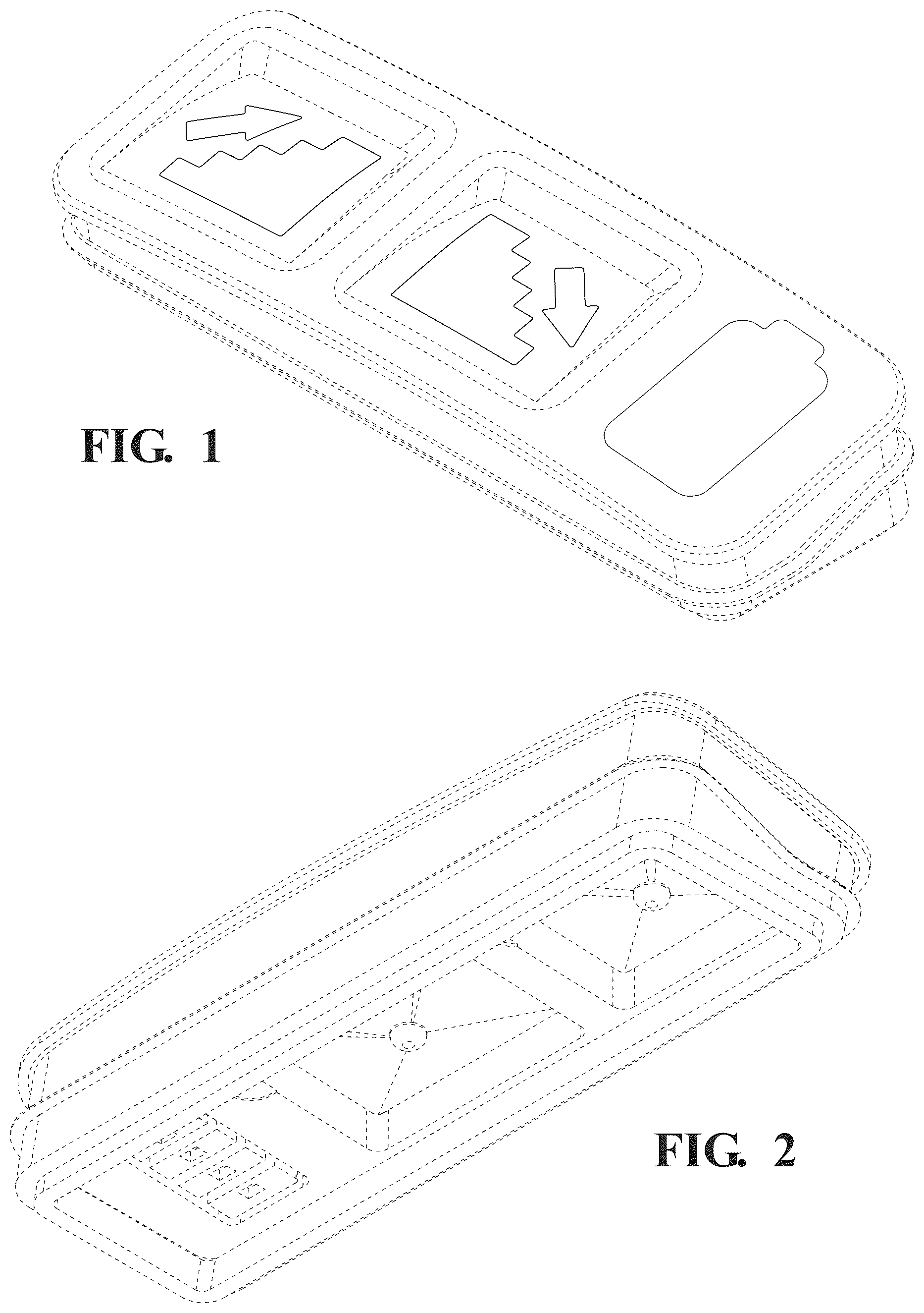 Patent USD1124023 — Housing for a user interface — Figure 1