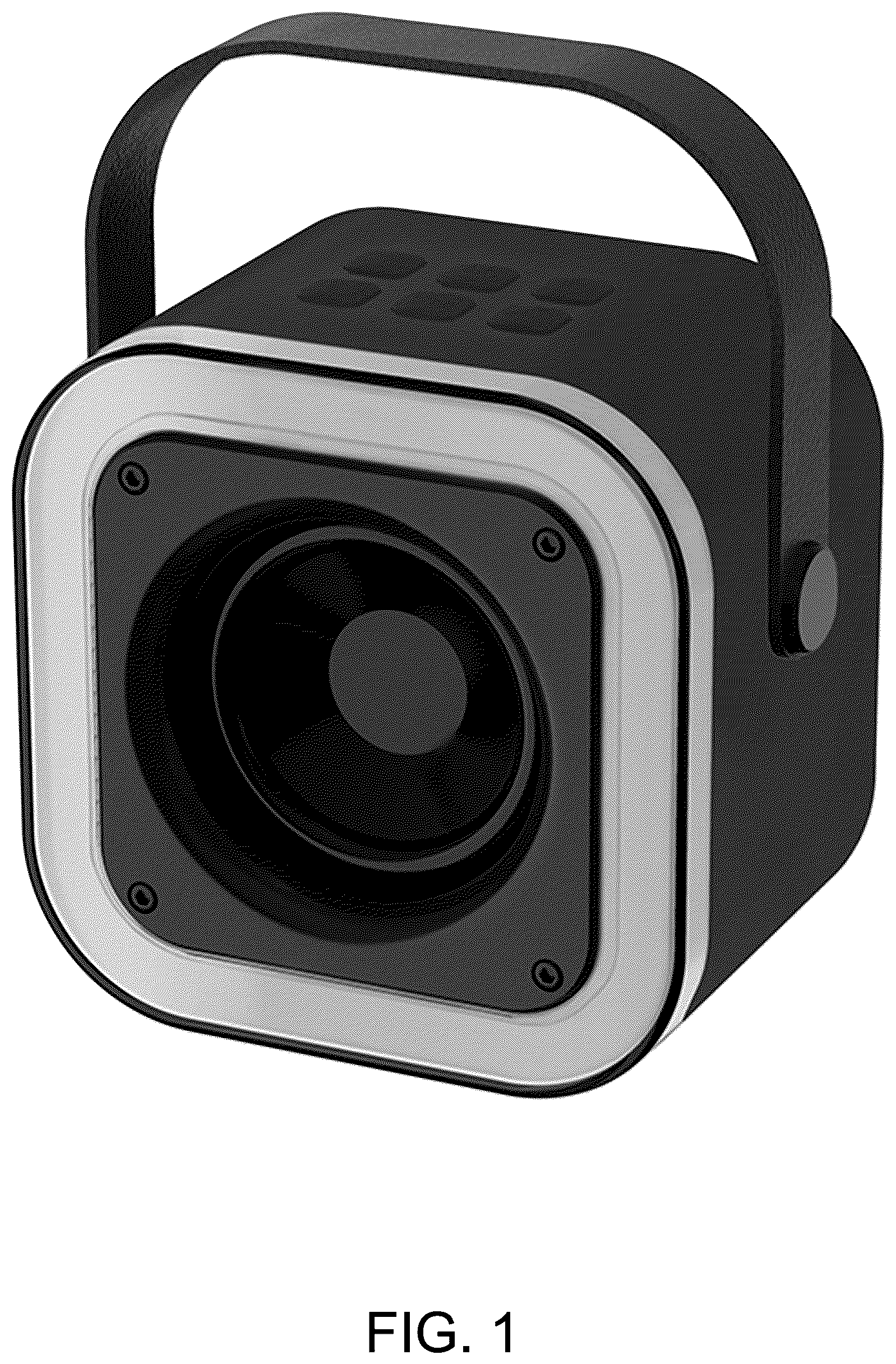 Patent USD1124027 — Karaoke speaker — Figure 1