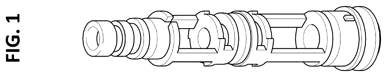 Patent USD1124033 — Nozzle body for vacuum ejector pump — Figure 1