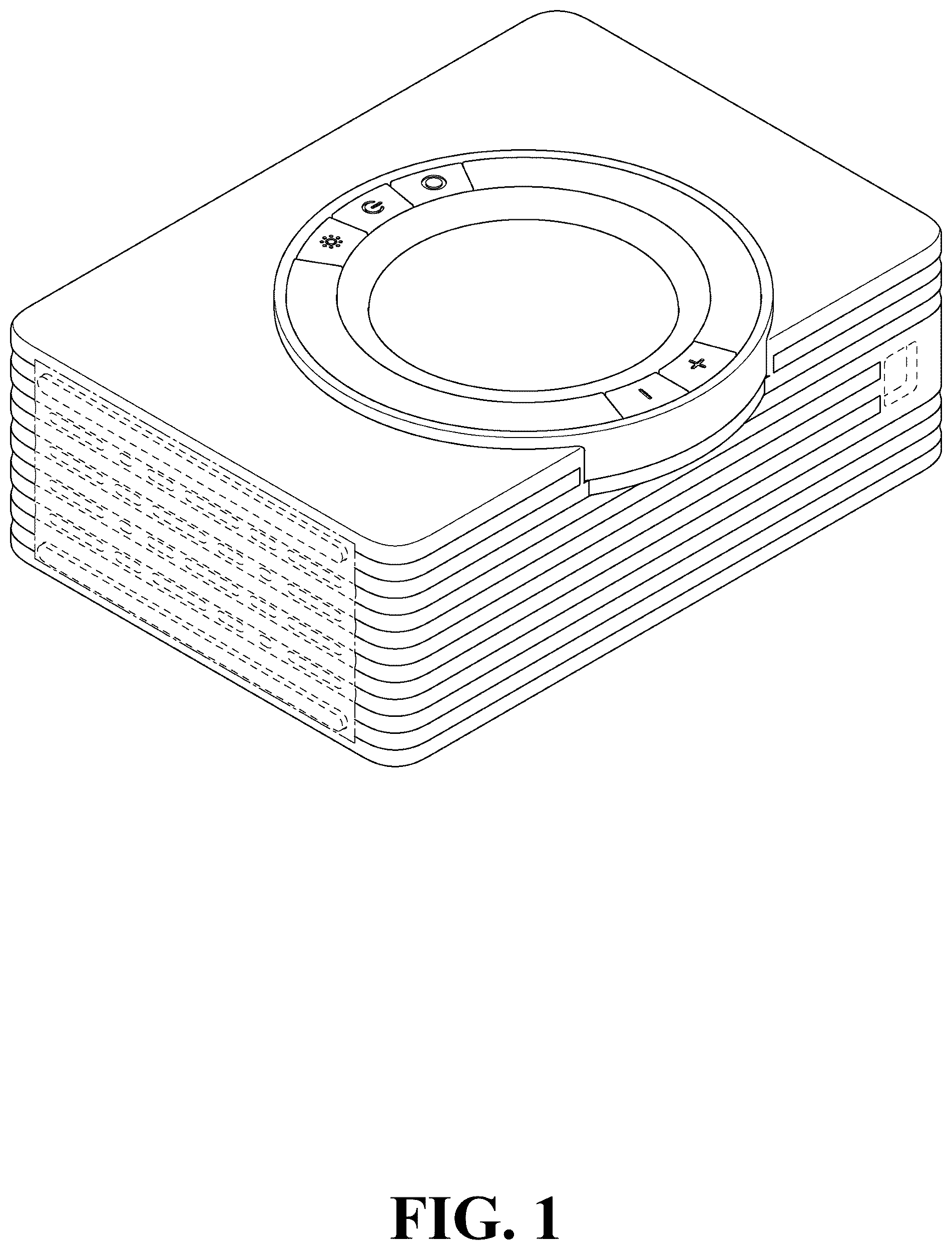Patent USD1124036 — Compressor — Figure 1