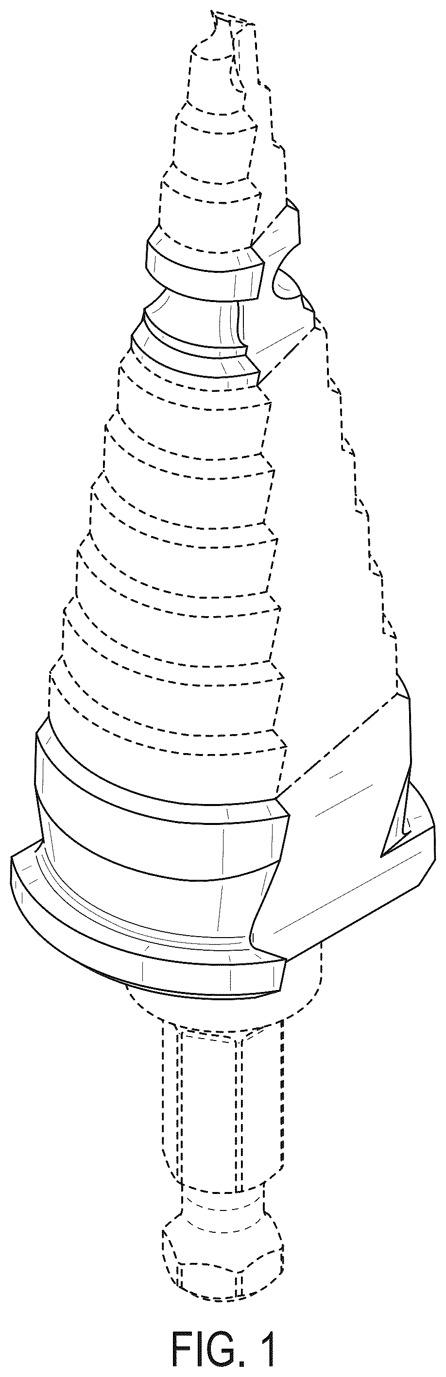 Patent USD1124063 — Step drill bit — Figure 1