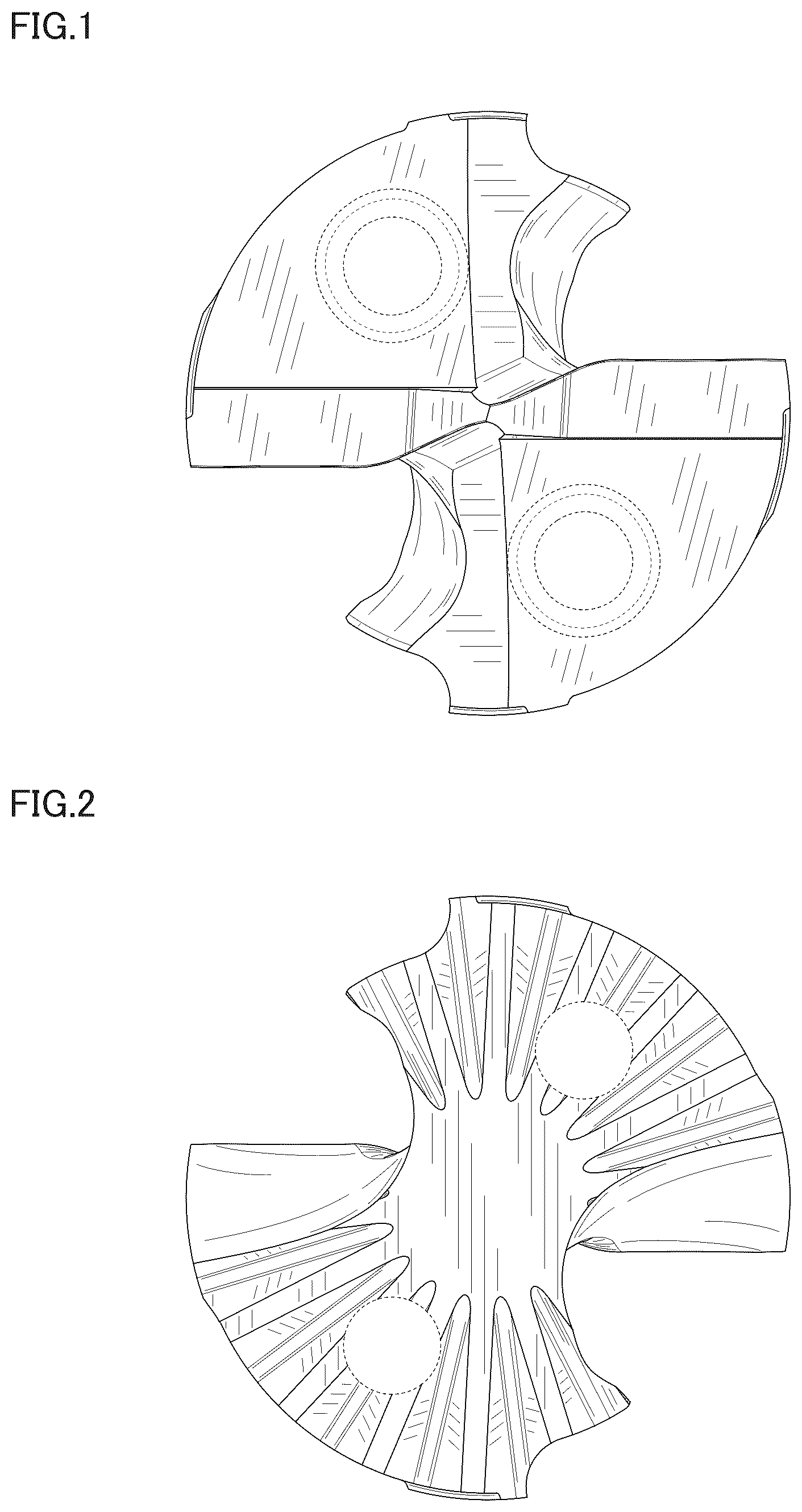 Patent USD1124064 — Drill head — Figure 1