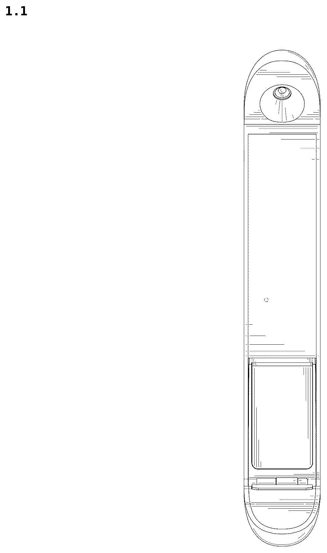 Patent USD1124088 — Sensor for camera — Figure 1