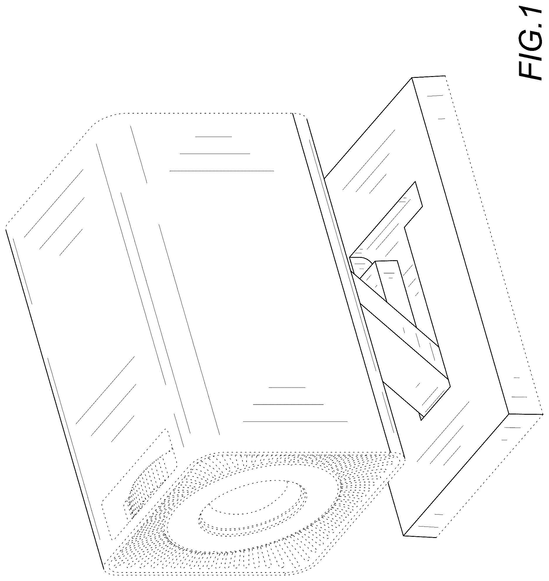 Patent USD1124095 — Projector — Figure 1
