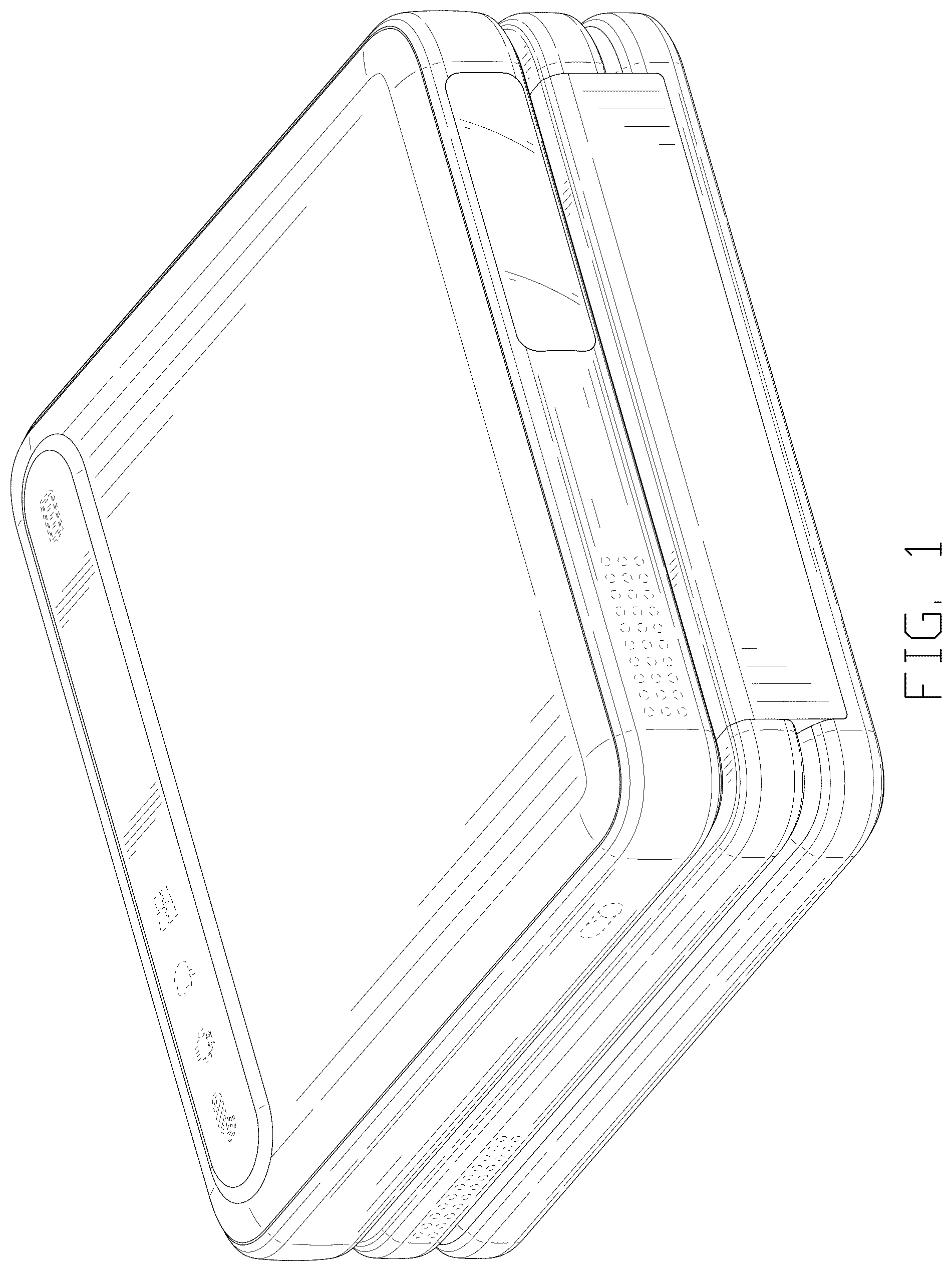 Patent USD1124097 — Projector — Figure 1