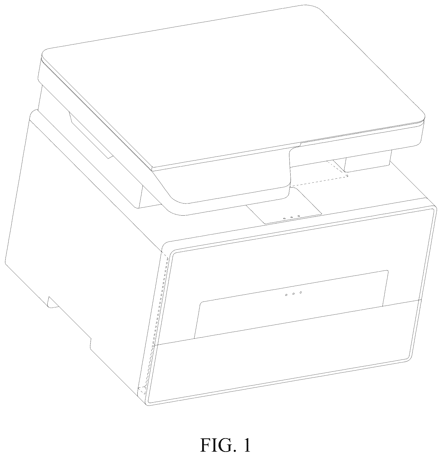 Patent USD1124121 — Multifunction printer — Figure 1