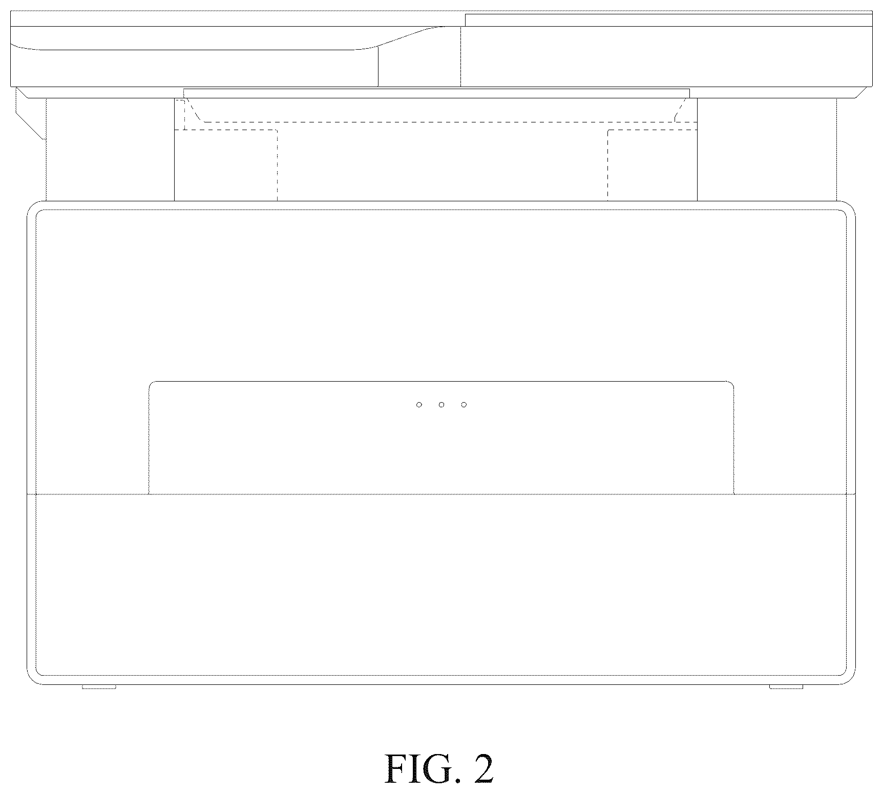 Patent USD1124121 Figure 2 – Multifunction printer