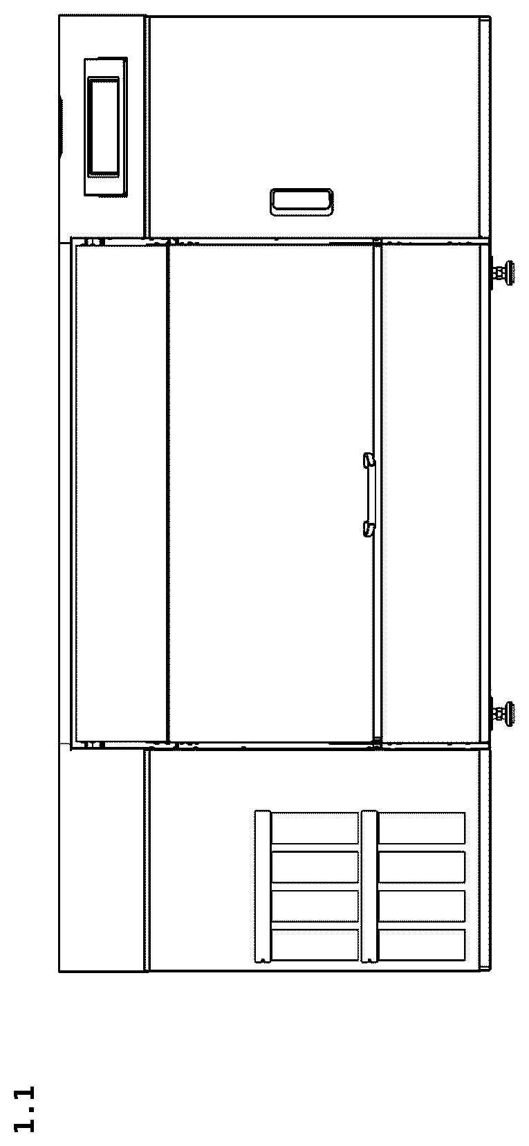Patent USD1124122 Figure 1 – Computer printer
