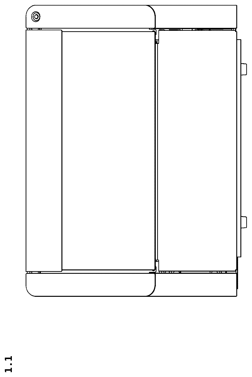 Patent USD1124123 — Computer printer — Figure 1