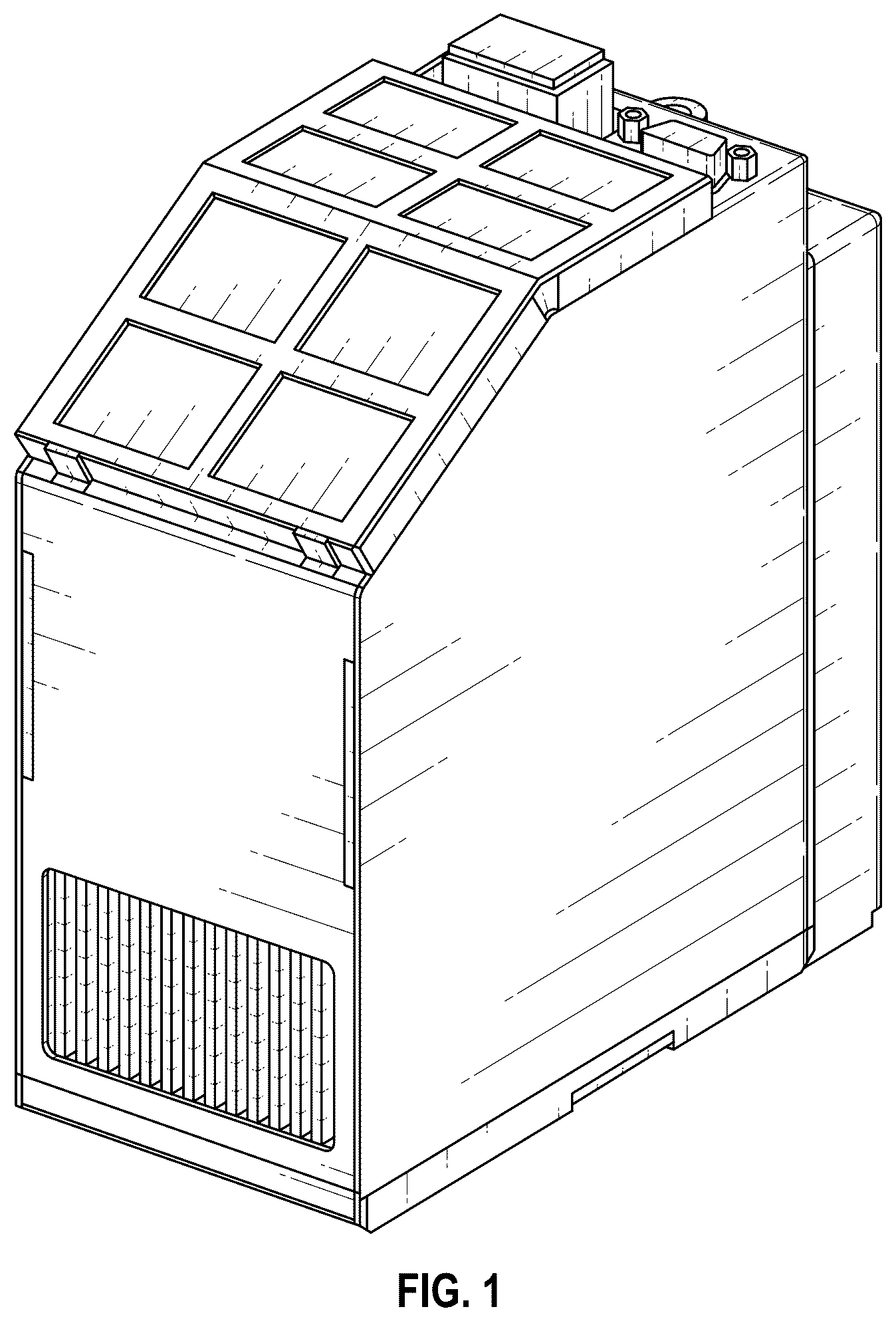 Patent USD1124124 — Light source for printer — Figure 1