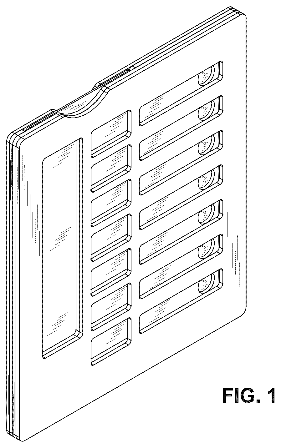 Patent USD1124127 — Learning game set having a layered design — Figure 1