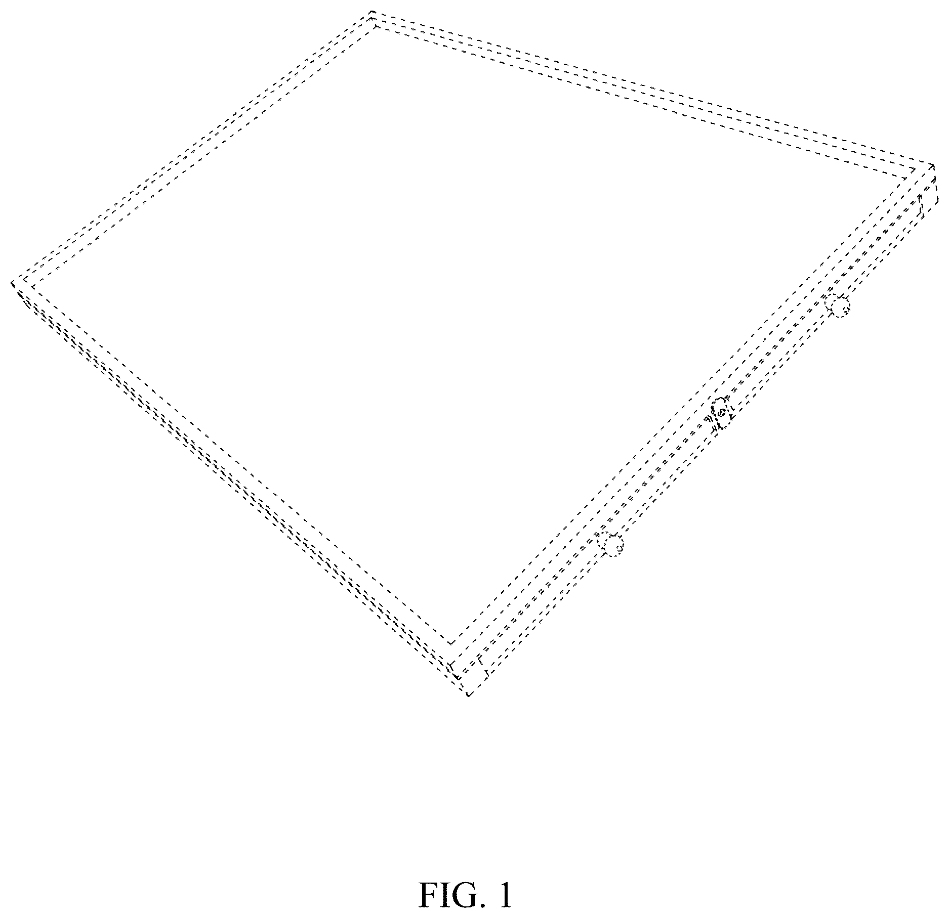Patent USD1124159 Figure 1 – Puzzle board