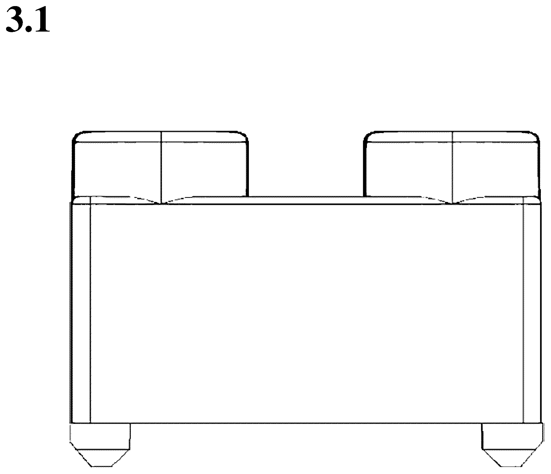 Patent USD1124162 Figure 15 – Brick for constructions toys