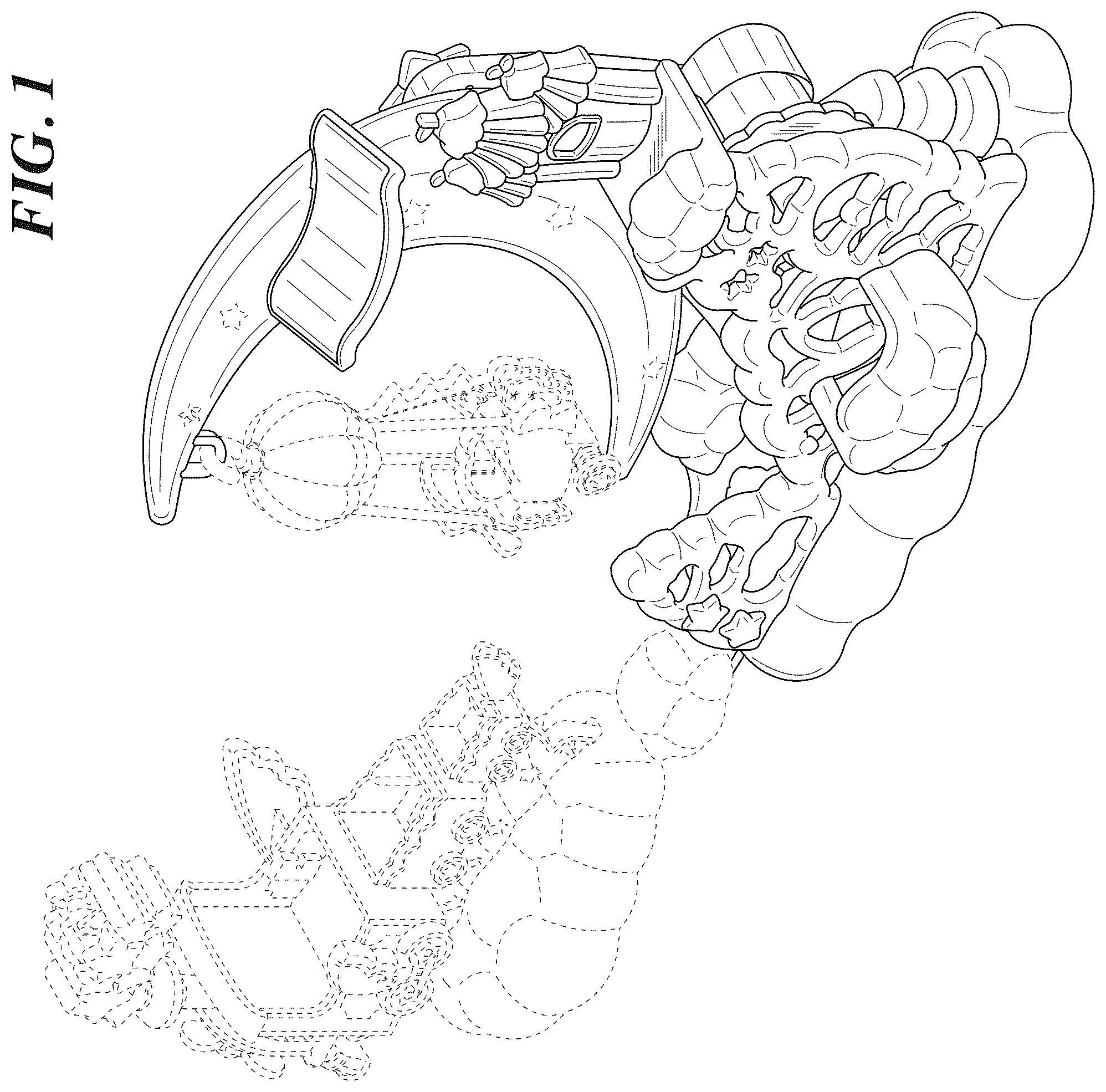 Patent USD1124166 — Toy parade float — Figure 1