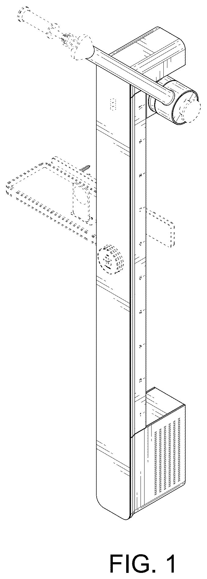 Patent USD1124188 — Fitness apparatus — Figure 1