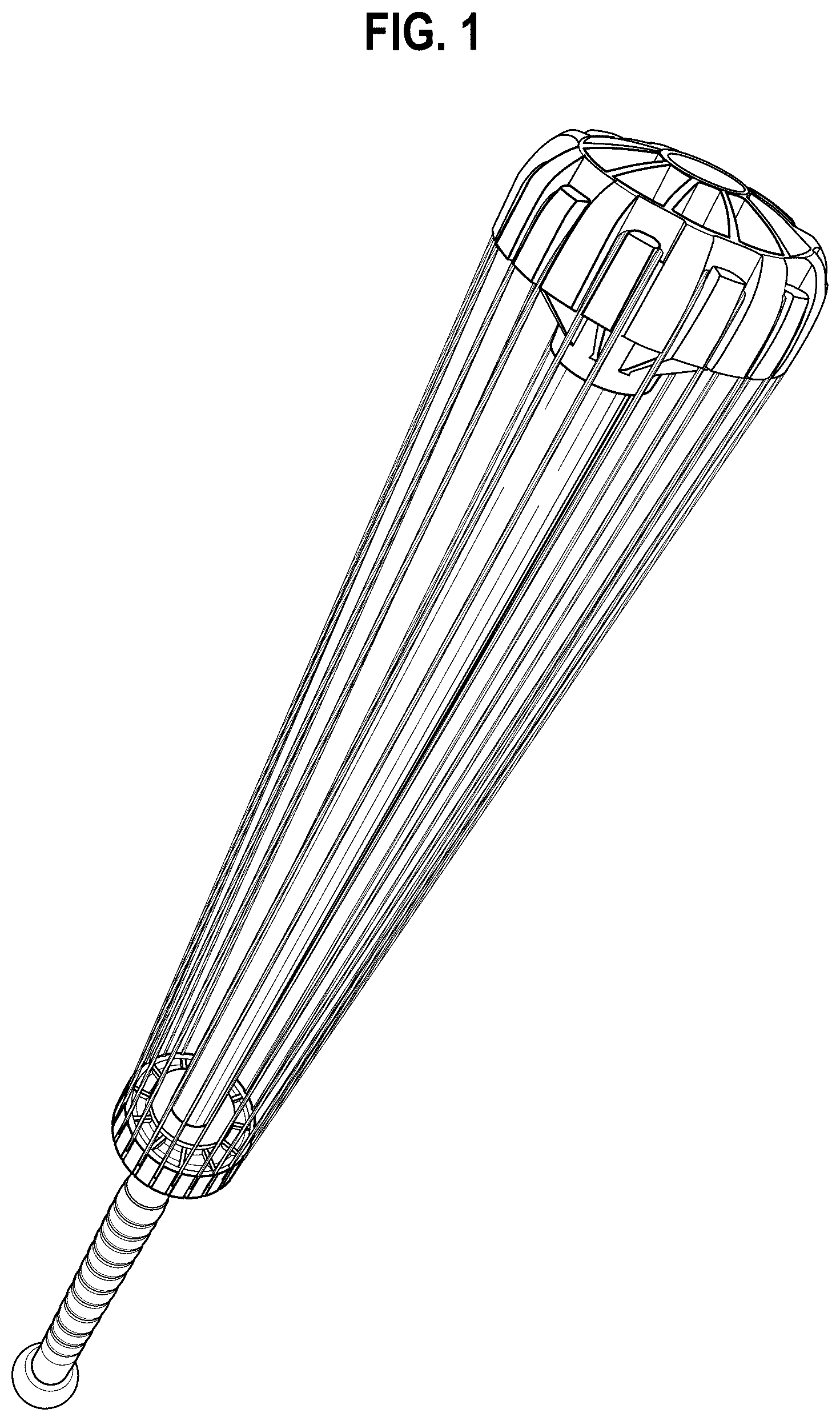 Patent USD1124202 — Stringed bat — Figure 1