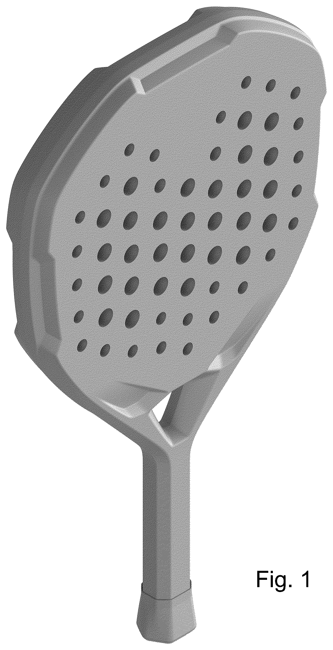 Patent USD1124204 — Racket — Figure 1