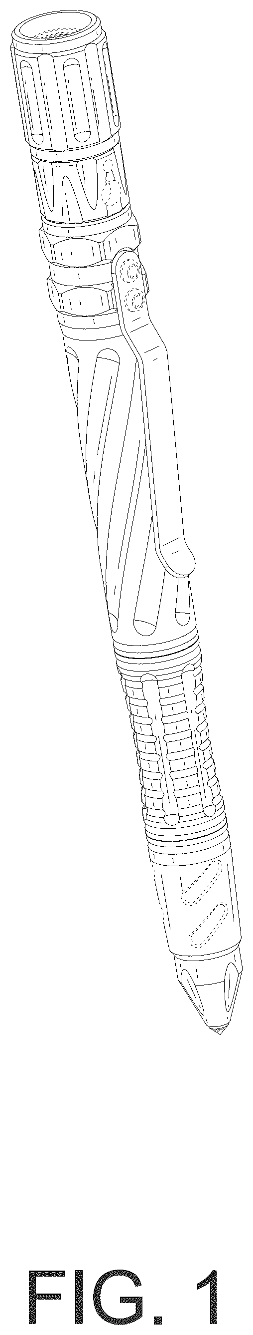 Patent USD1124221 — Self defense pen — Figure 1