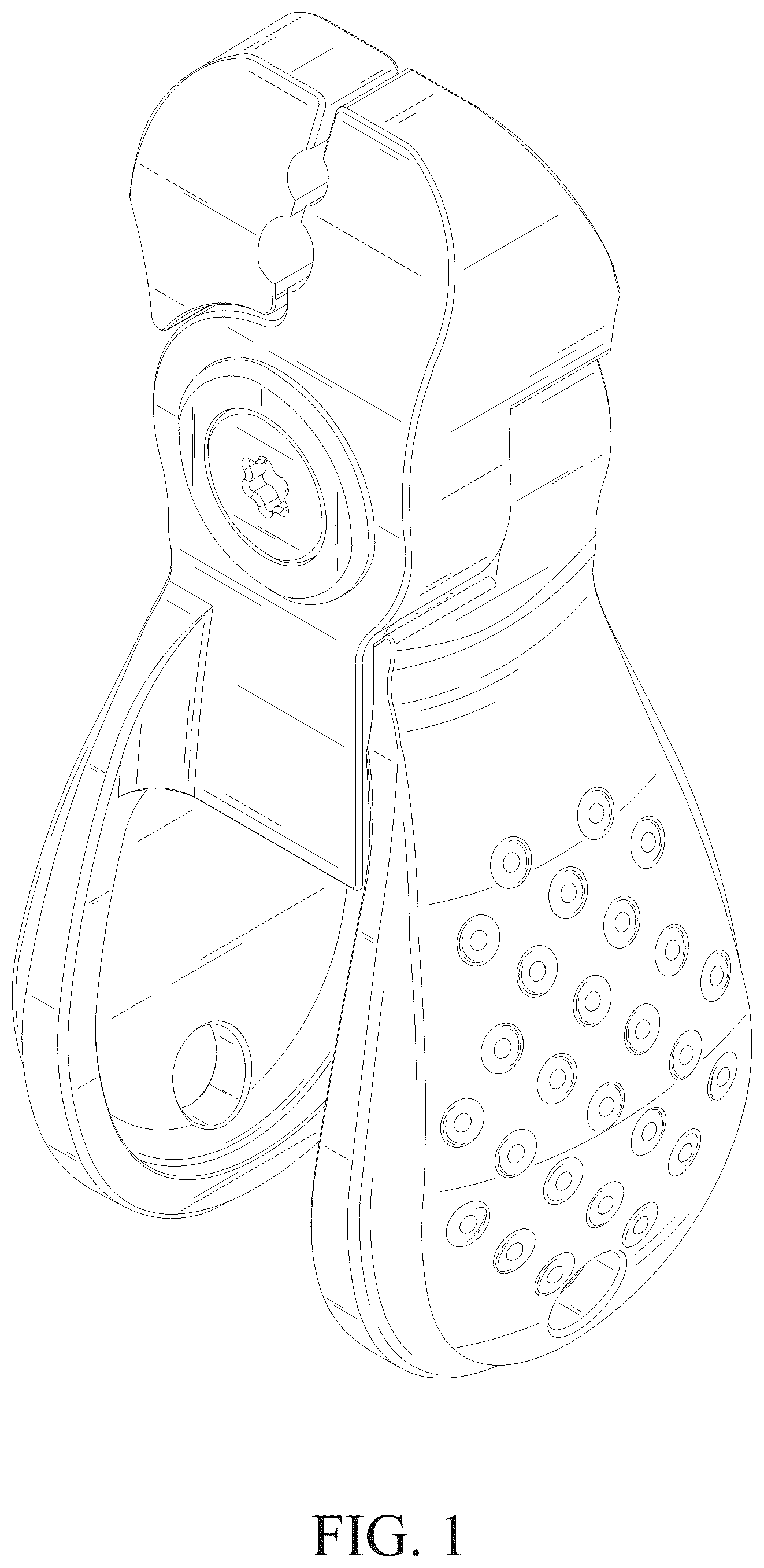 Patent USD1124226 — Fishing line cutter — Figure 1