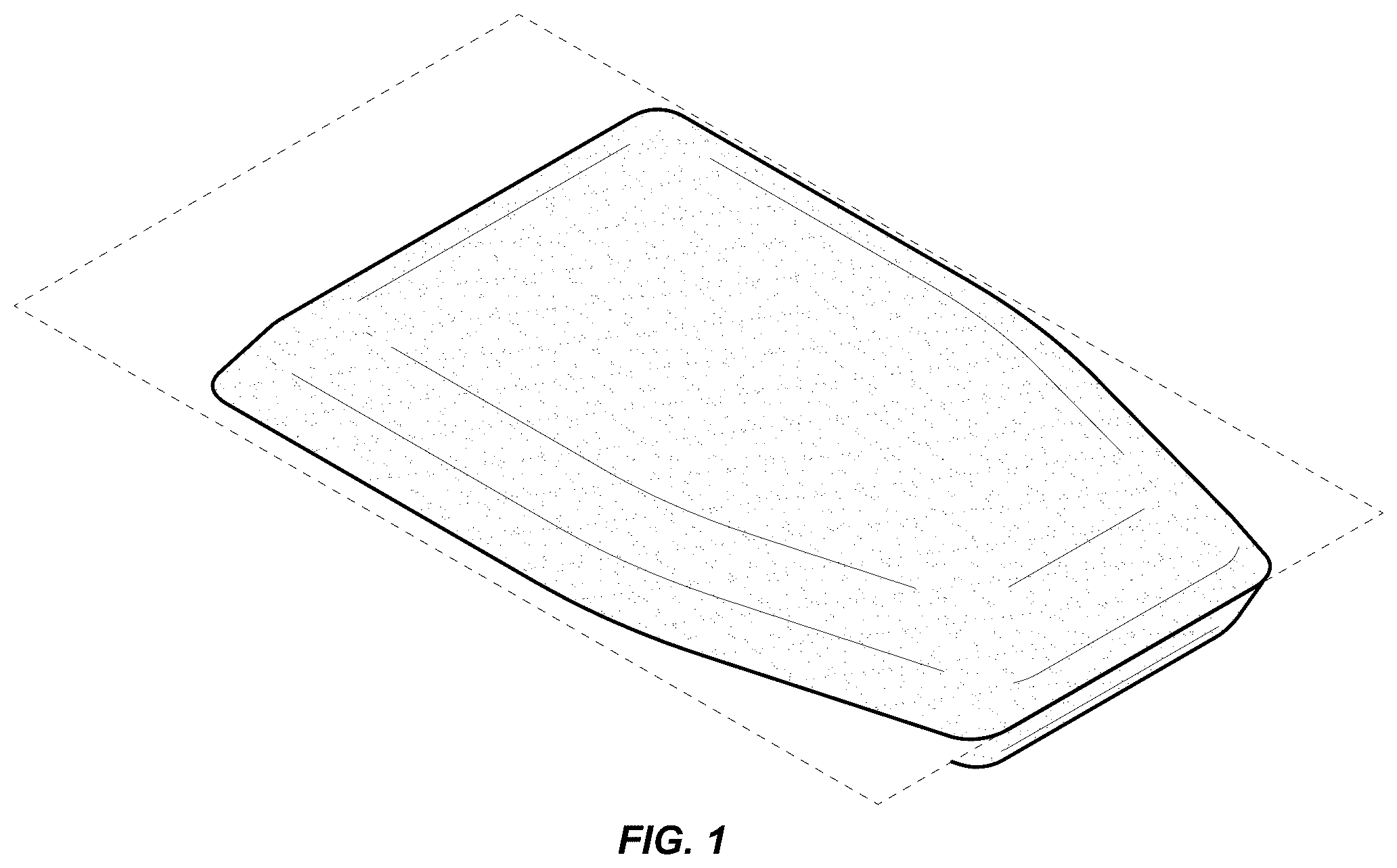 Patent USD1124231 — Filter pouch — Figure 1
