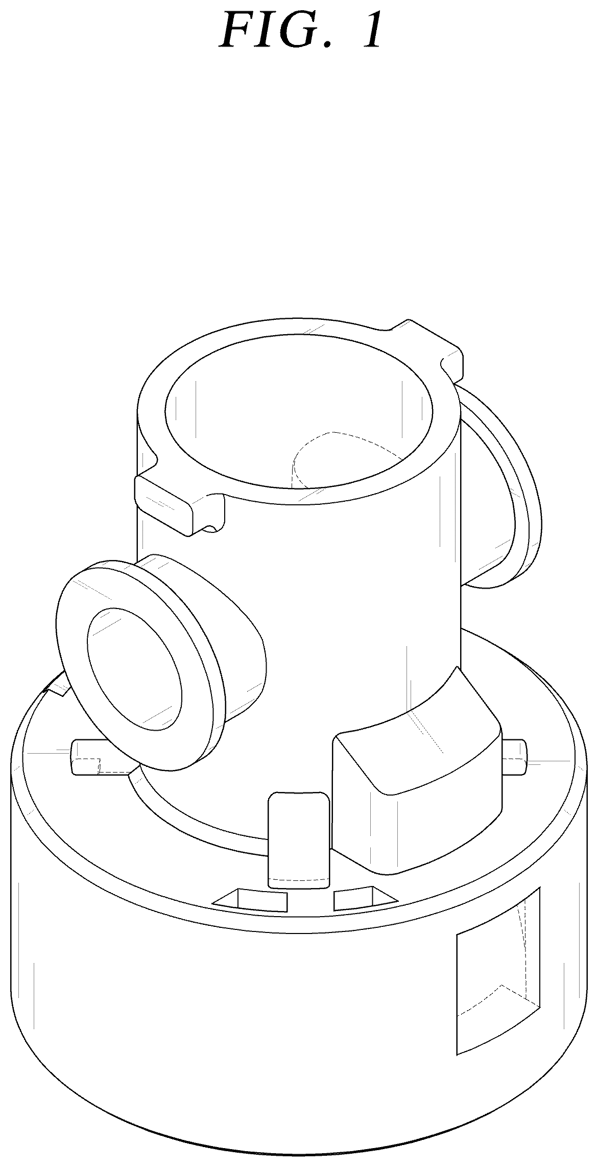 Patent USD1124232 — Refrigerator filter head — Figure 1
