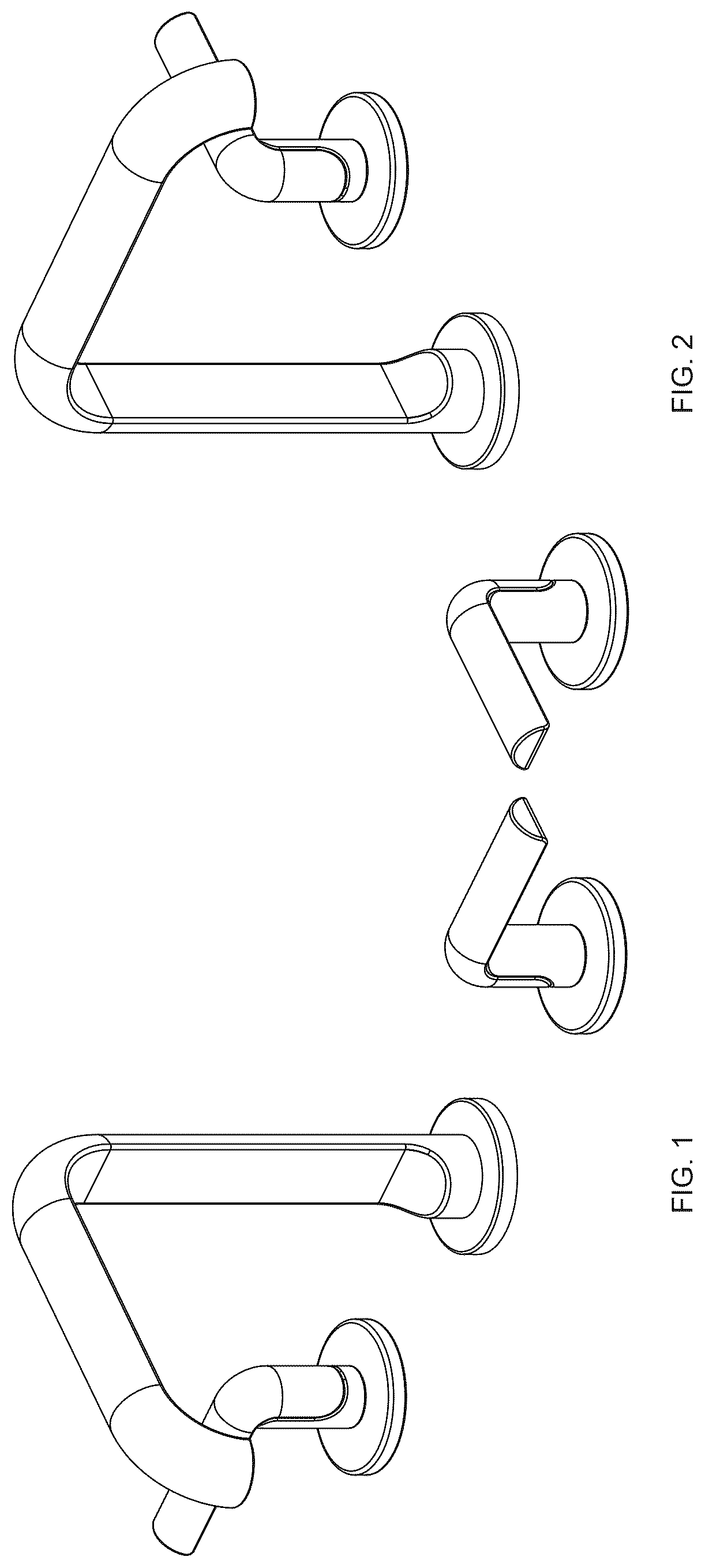 Patent USD1124253 — Faucet — Figure 1