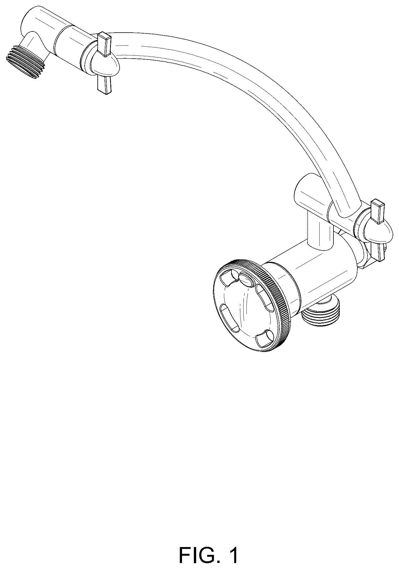 Patent USD1124259 Figure 1 – Shower