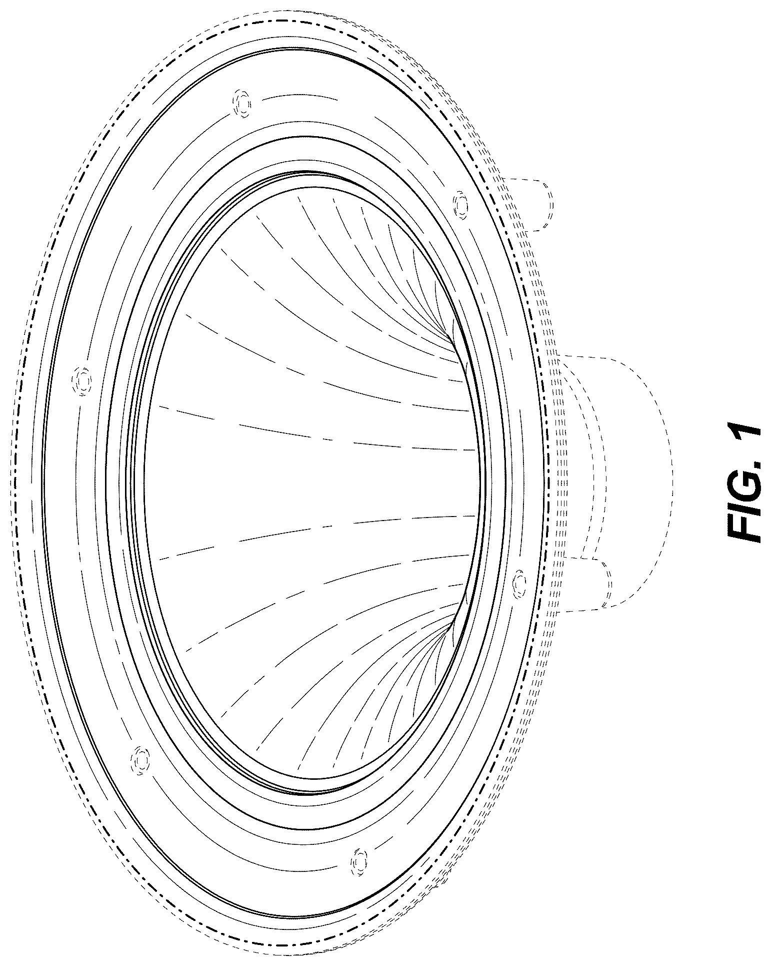 Patent USD1124271 — Drain body — Figure 1