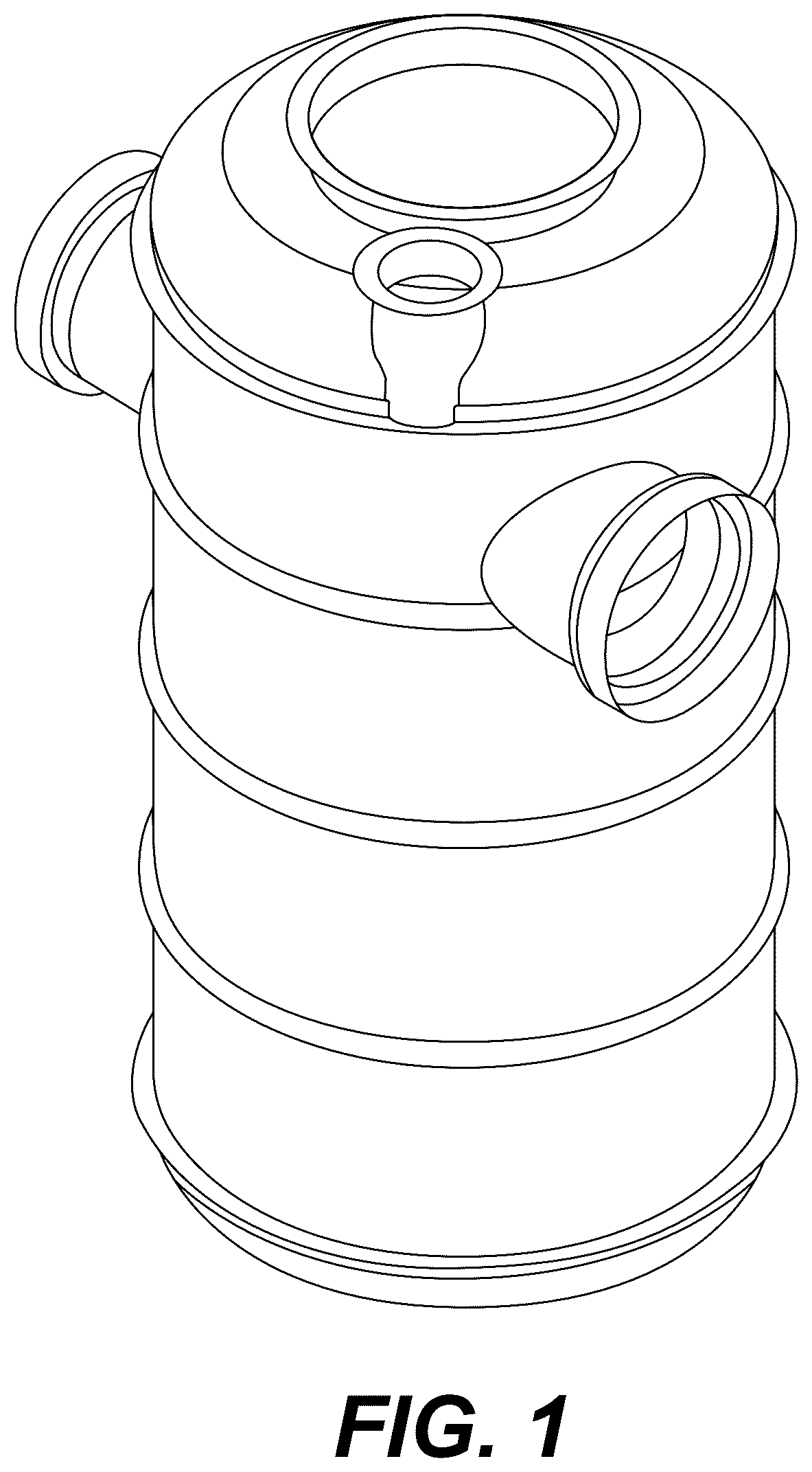 Patent USD1124273 Figure 1 – Gross pollutant trap