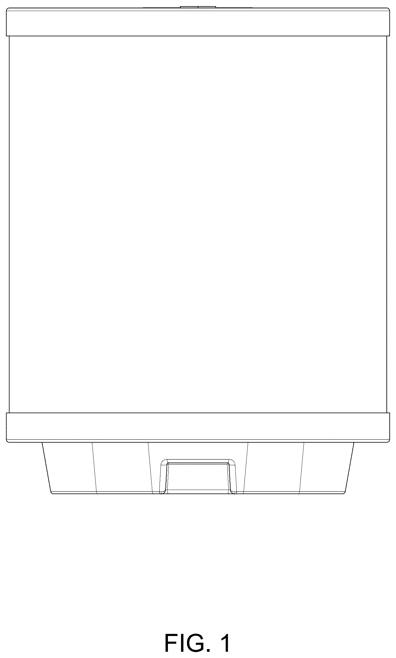 Patent USD1124288 — Filter element — Figure 1