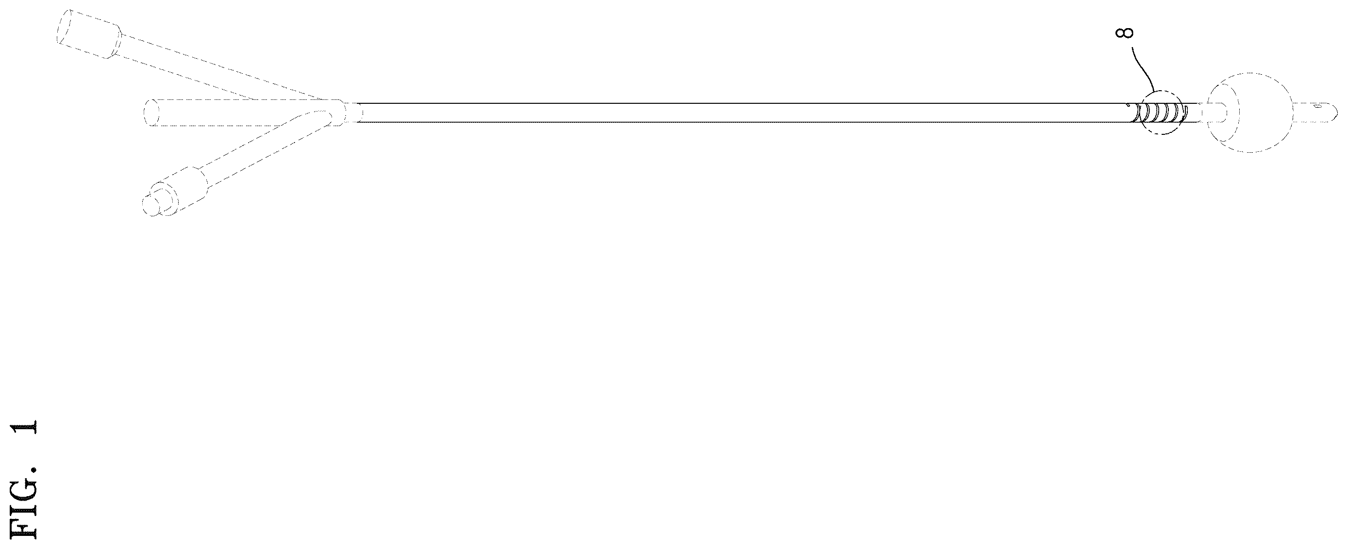 Patent USD1124312 — Catheter — Figure 1
