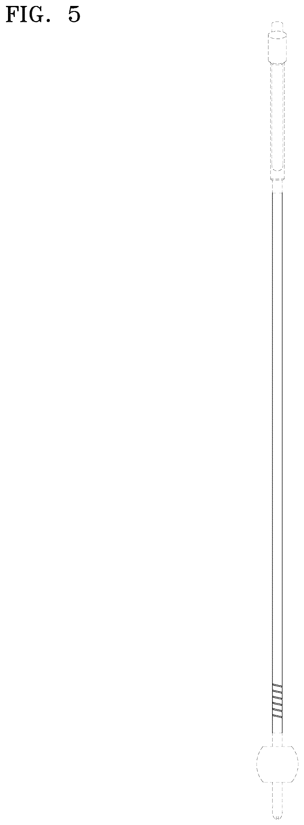 Patent USD1124312 Figure 5 – Catheter
