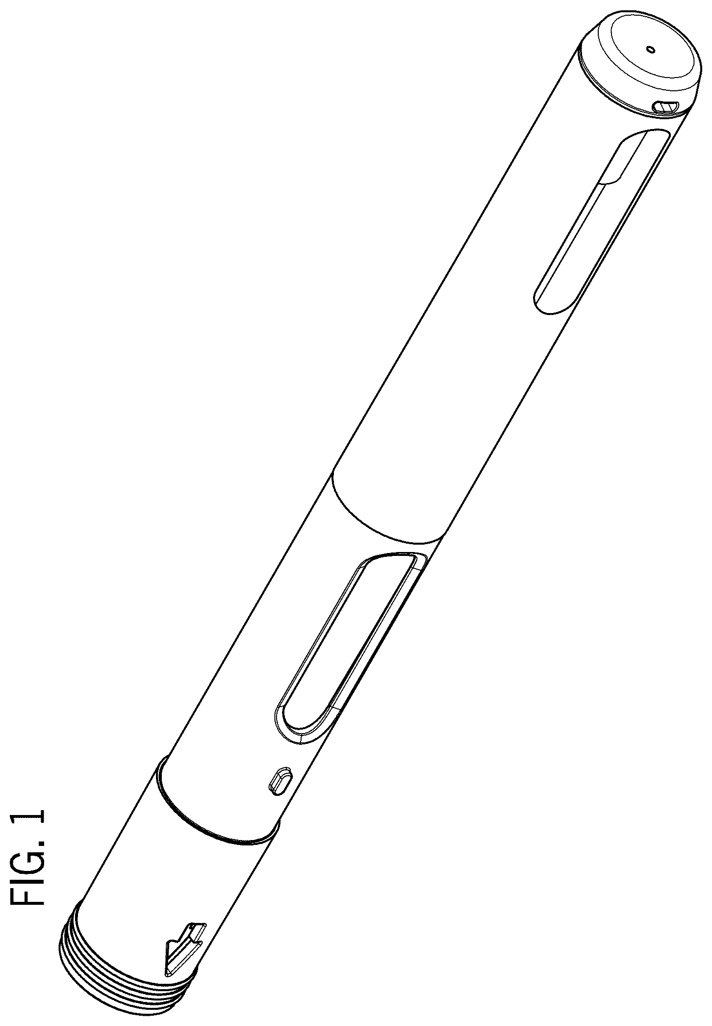 Patent USD1124317 — Medicine injector — Figure 1