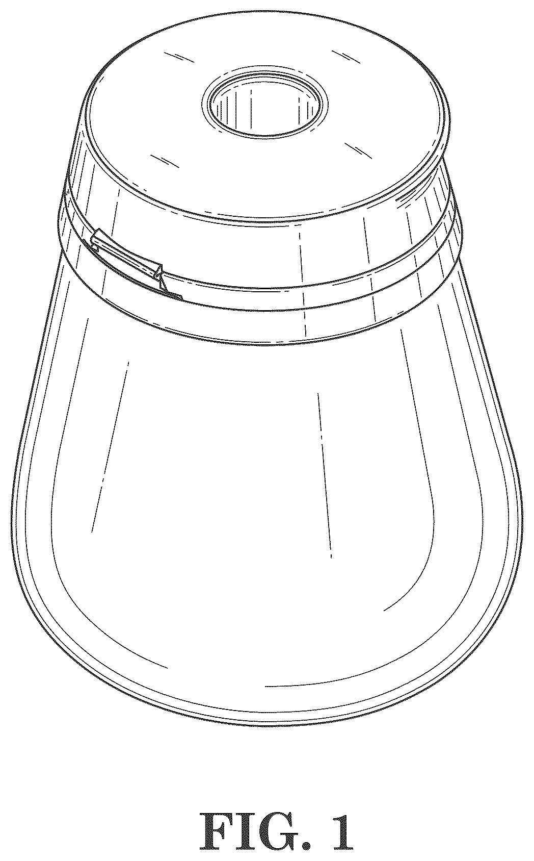 Patent USD1124319 — Anal irrigation container — Figure 1