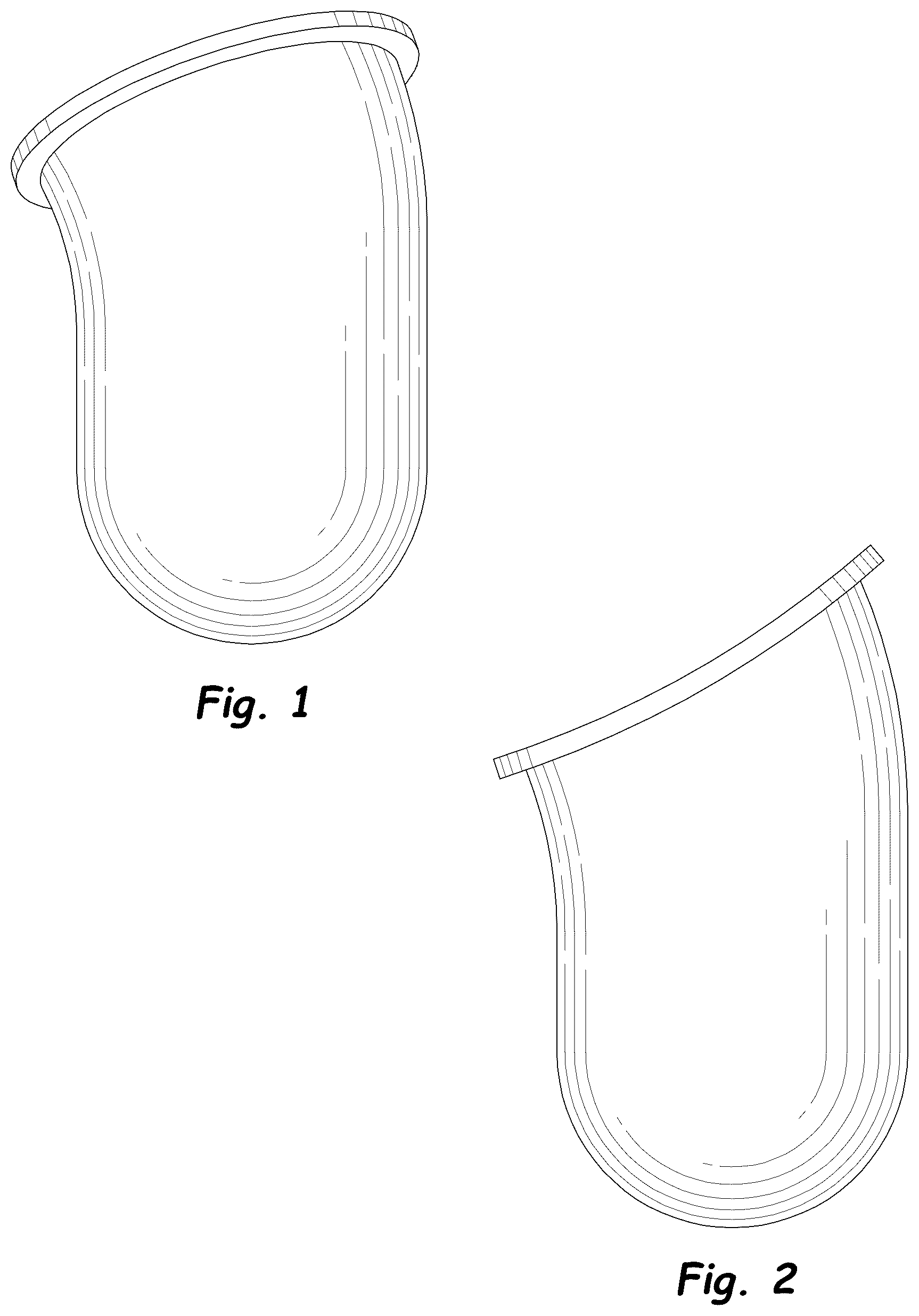 Patent USD1124325 — Male urine absorbing device — Figure 1